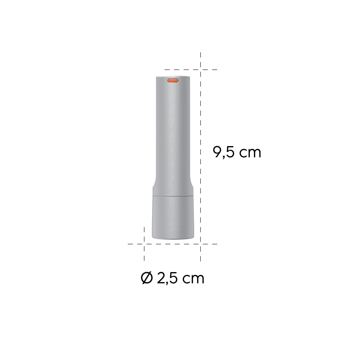 Hama LED Taschenlampe »LED-Taschenlampe, mit Batterien, Aluminium, 3 Modi« stromsparend, robust