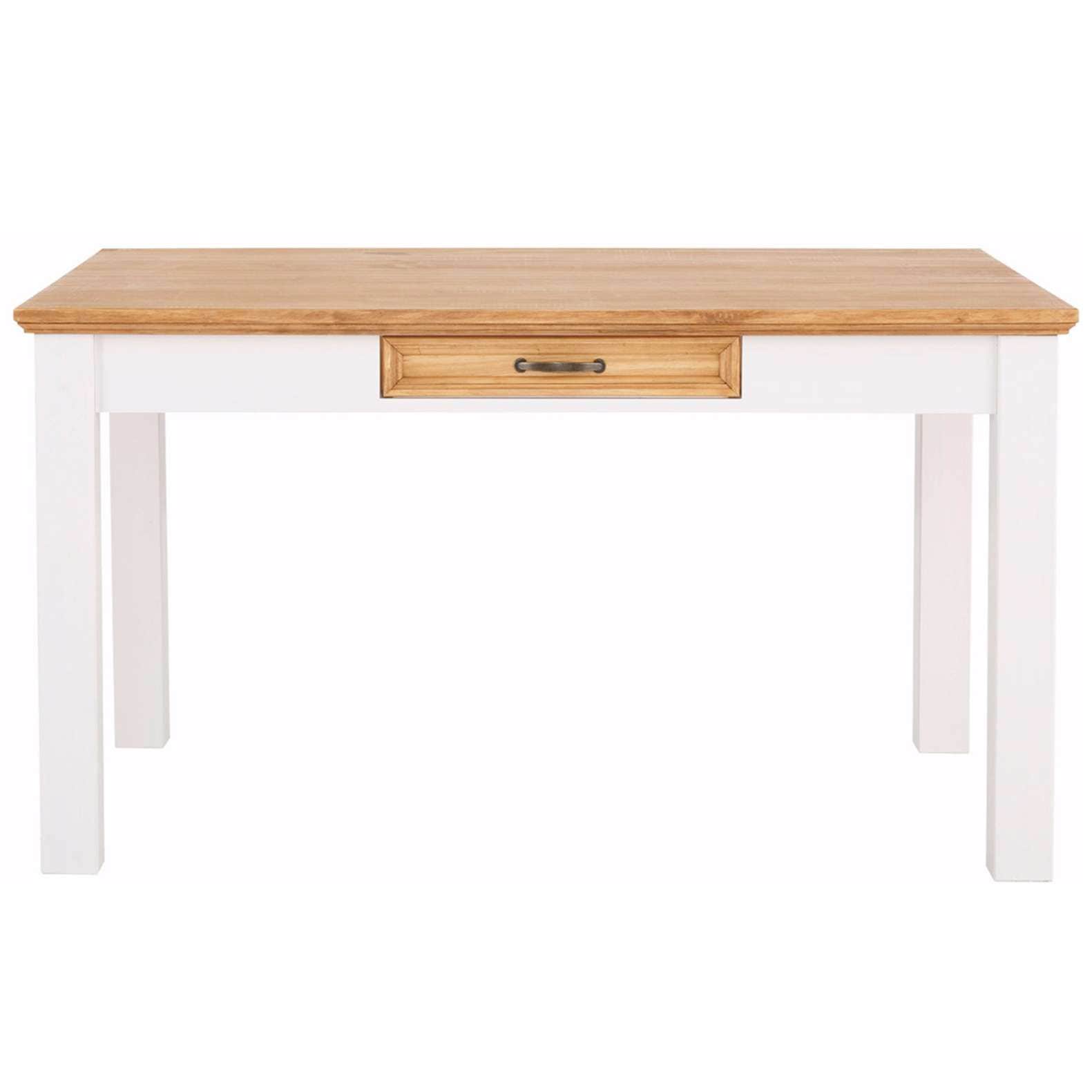 Home affaire Esstisch »Selma«, mit Schublade, aus massivem Kiefernholz, Breite 180 cm