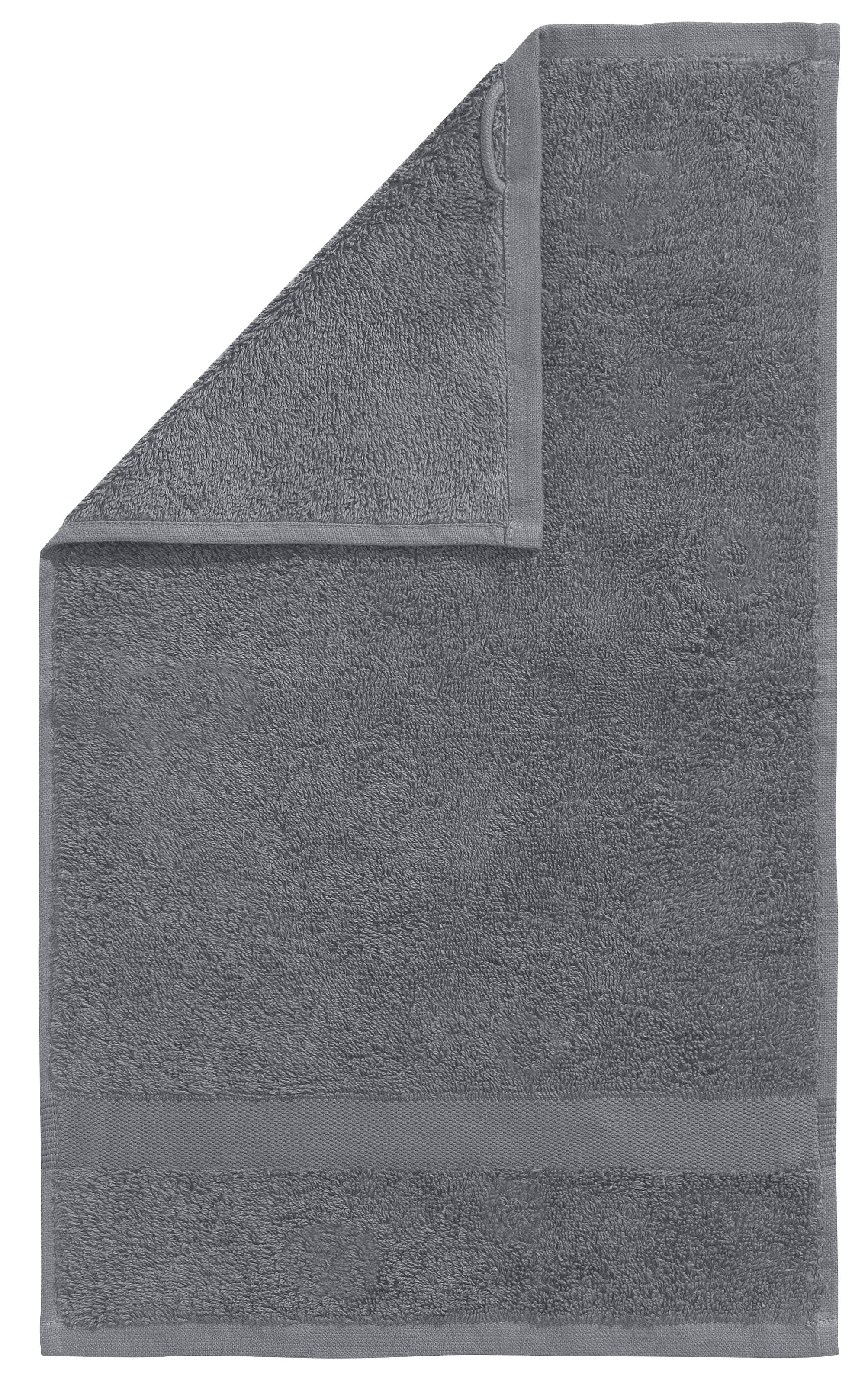 OTTO home Gaestehandtuecher »Vanessa, 8 Gästehandtücher, 30x50cm, in Standard- und Premium-Qualität« Handtücher mit Bordüre, 100% Baumwolle, einfarbig, weich