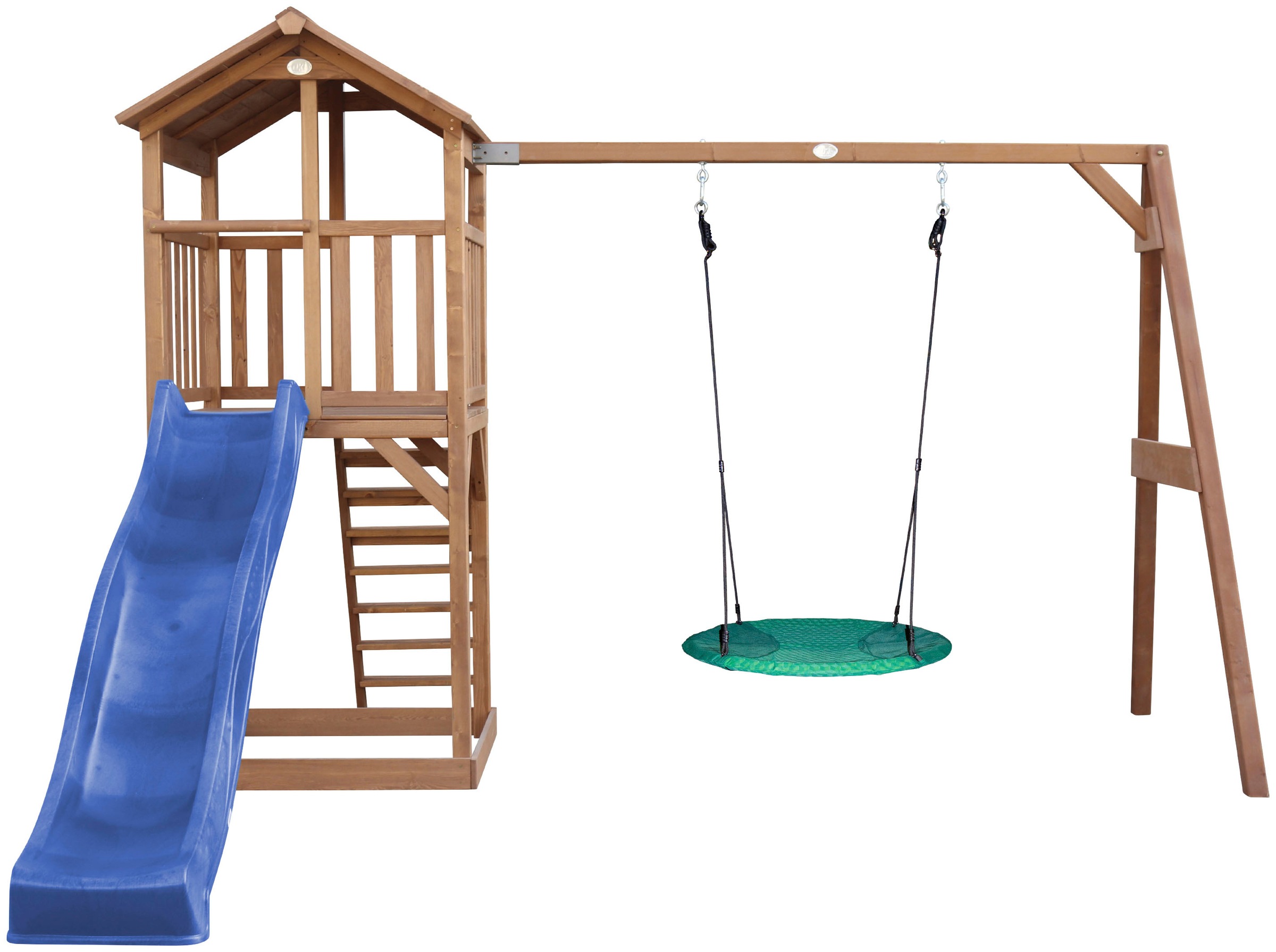 AXI Spielturm »Beach Tower«, mit Summer Nestschaukel und Rutsche