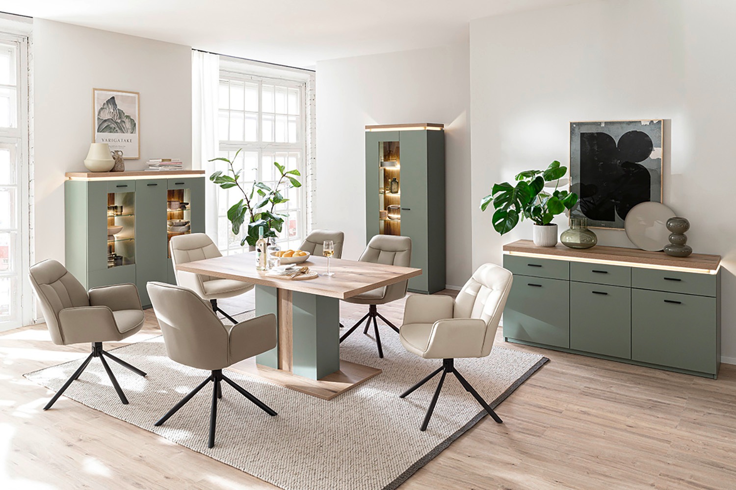 MCA furniture Armlehnstuhl »RAFAELA Esszimmerstuhl (2er Set) - Stuhl« () 18 günstig online kaufen