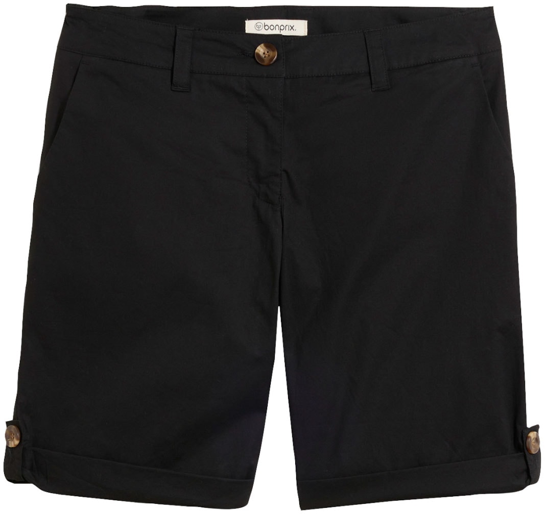 bonprix Bermudas »Stretch Bermuda«  mit krempelbaren Beinen, Regular Fit