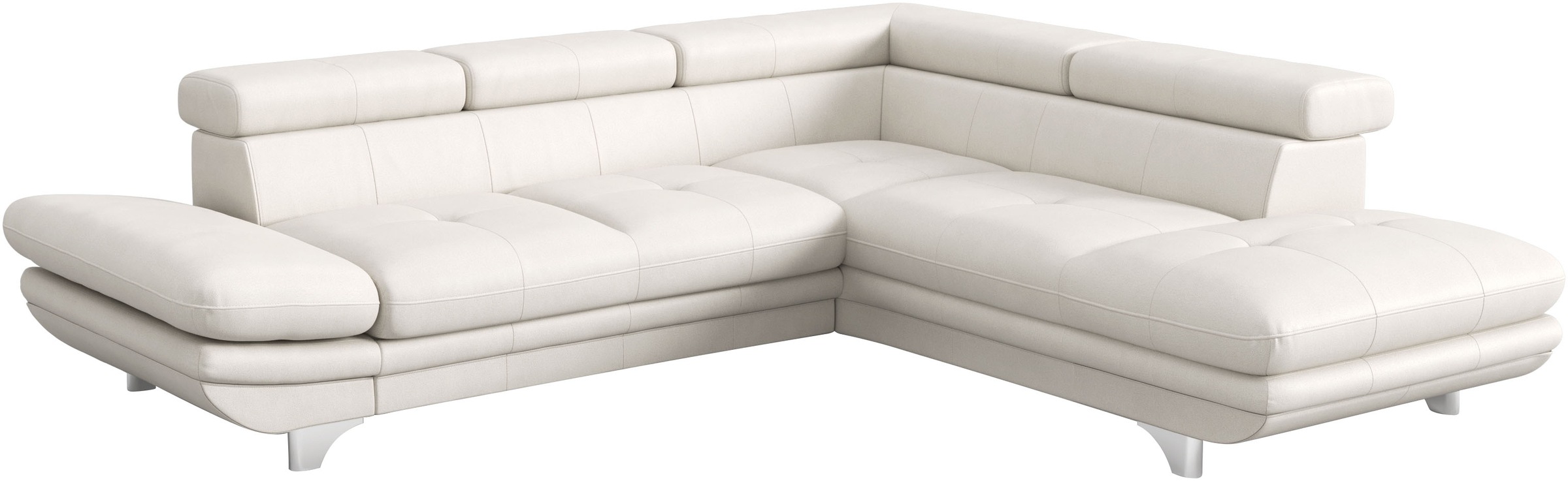 COTTA Ecksofa »Enterprise L-Form«, mit Arm- & Kopfteilverstellung, wahlweis günstig online kaufen