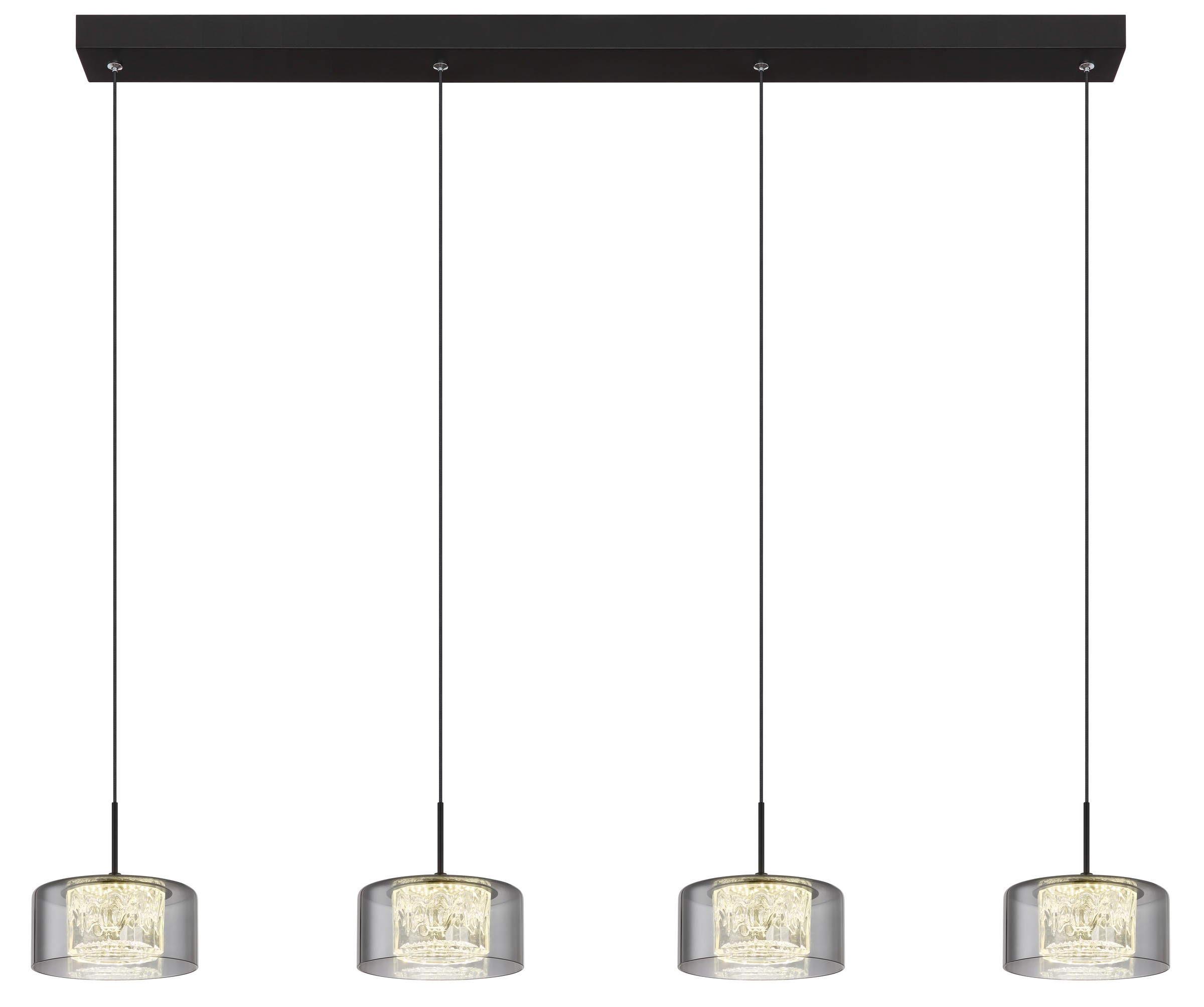 GLOBO LIGHTING LED Pendelleuchte »FOGSY« LED-Modul 1 Stk. Tageslichtweiß Hä günstig online kaufen