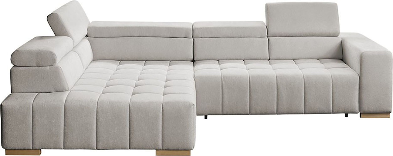 exxpo - sofa fashion Ecksofa »Elianos, hoher Sitzkomfort, aufwendige Kreuzs günstig online kaufen