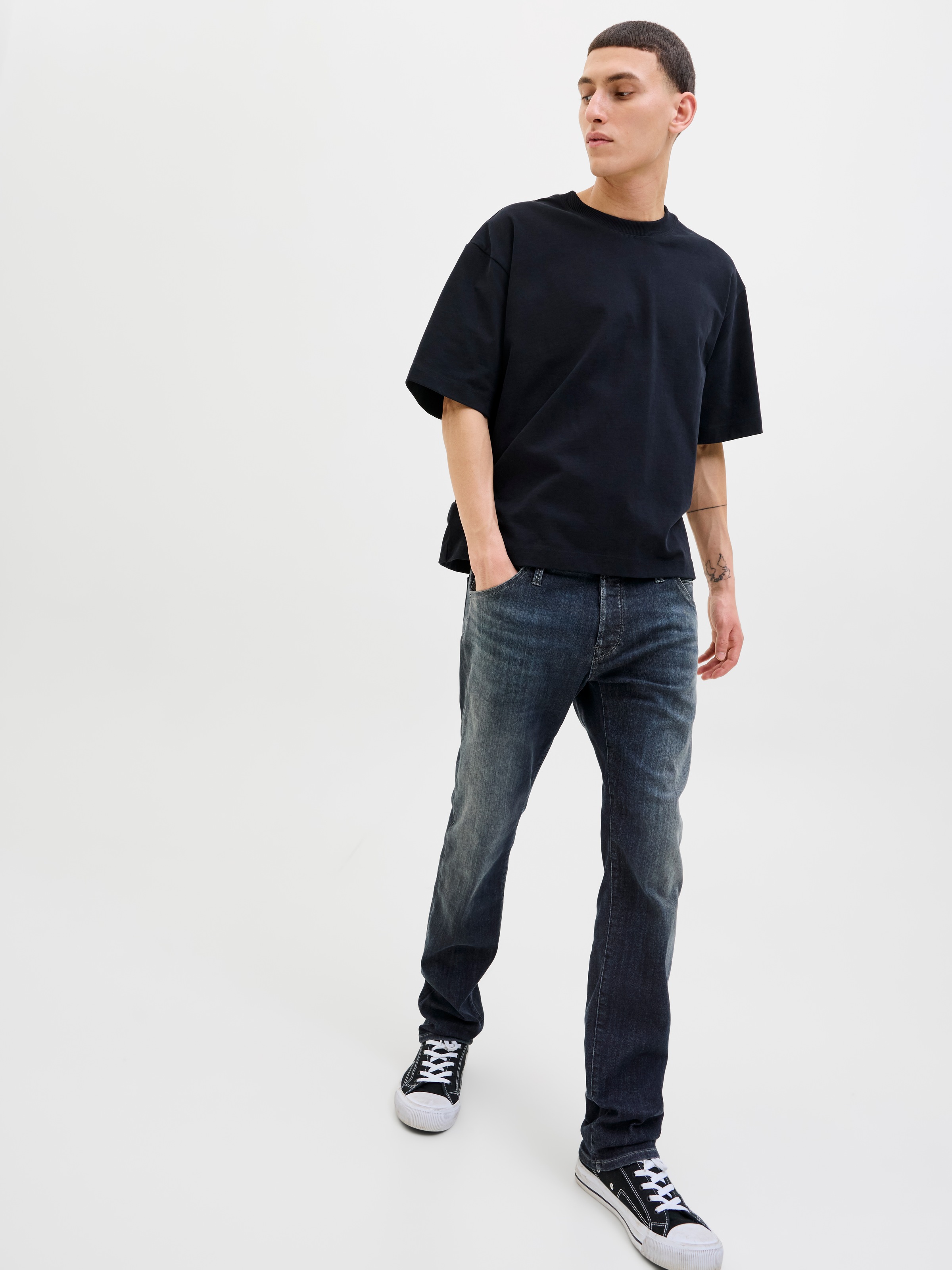 Jack & Jones Slim-fit-Jeans »JJIGLENN JJFOX AM 496 NOOS«