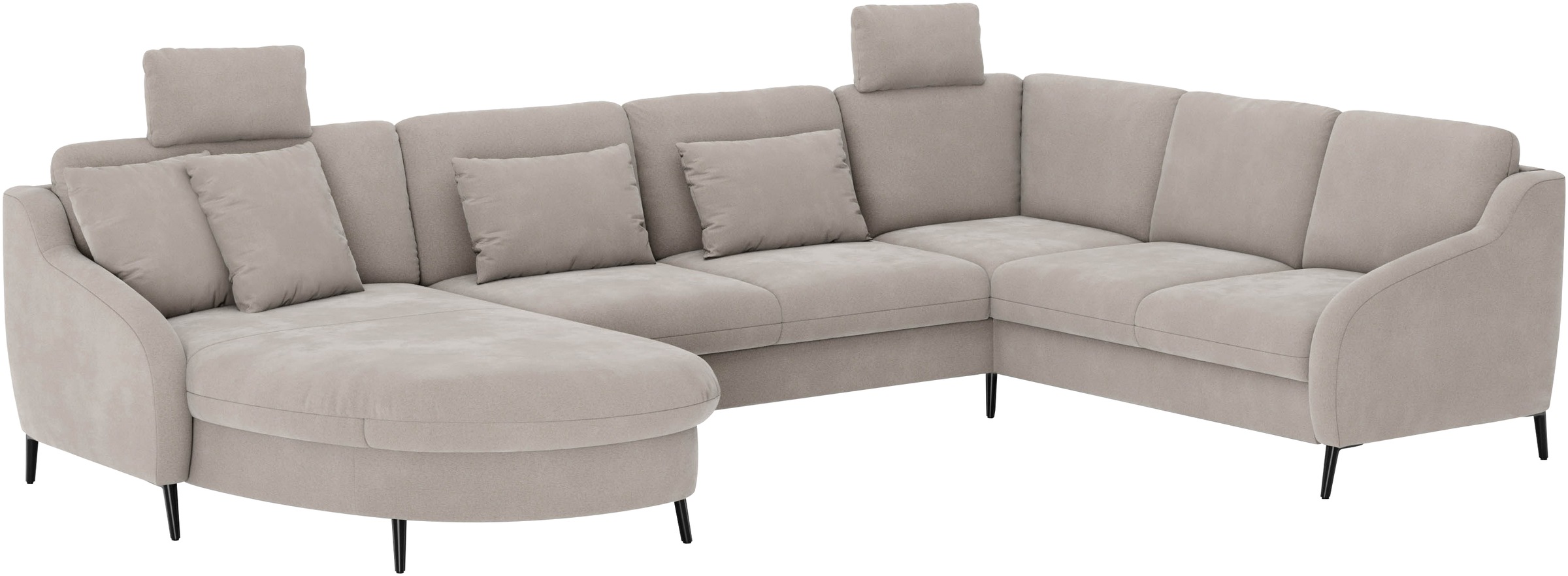 sit&more Wohnlandschaft »Soul U-Form«, wahlweise mit Bettfunktion und Schubkasten