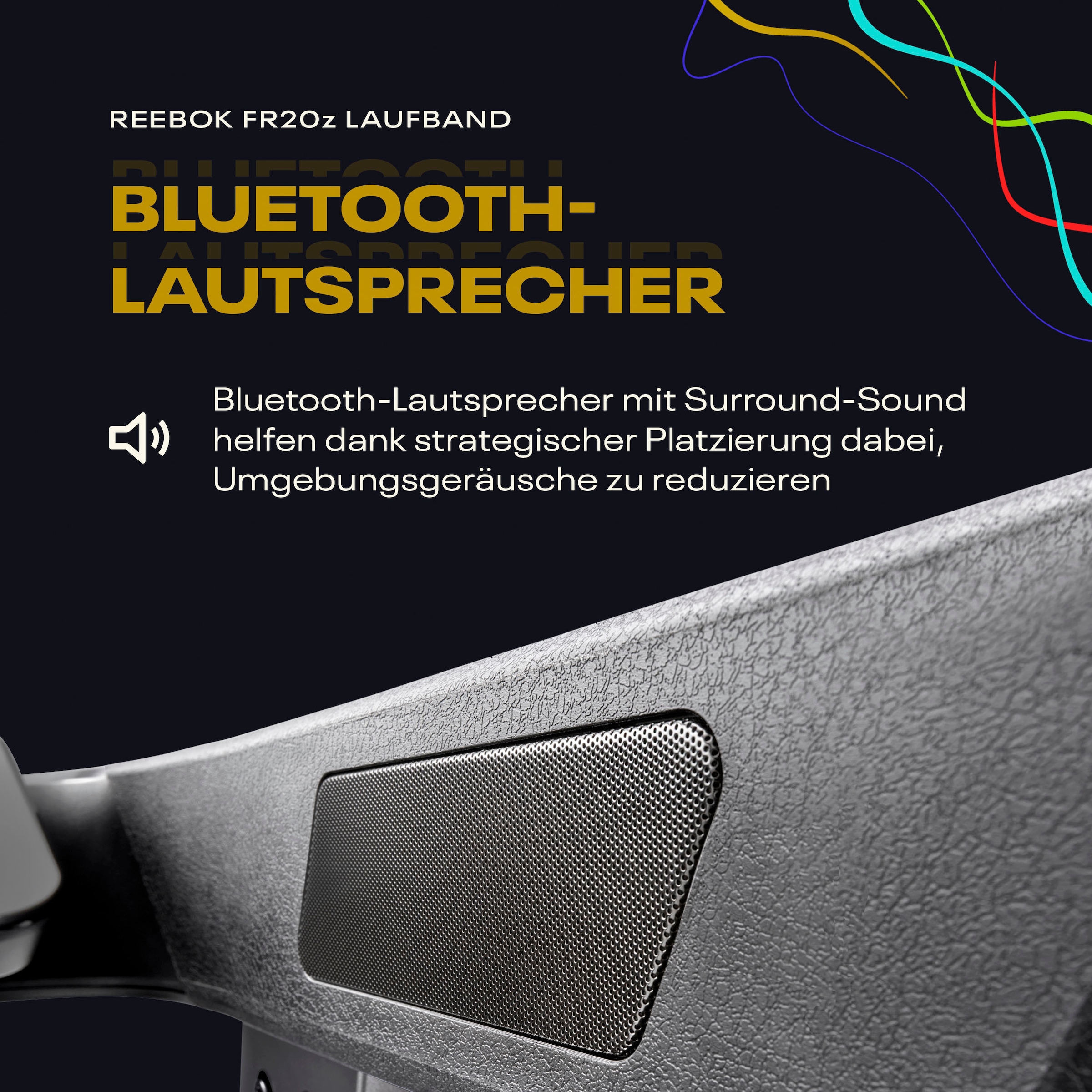 Reebok Laufband »FR20z Floatride« bis max. 18 km/h, mit Steigung, 120 kg max. Benutzergewicht