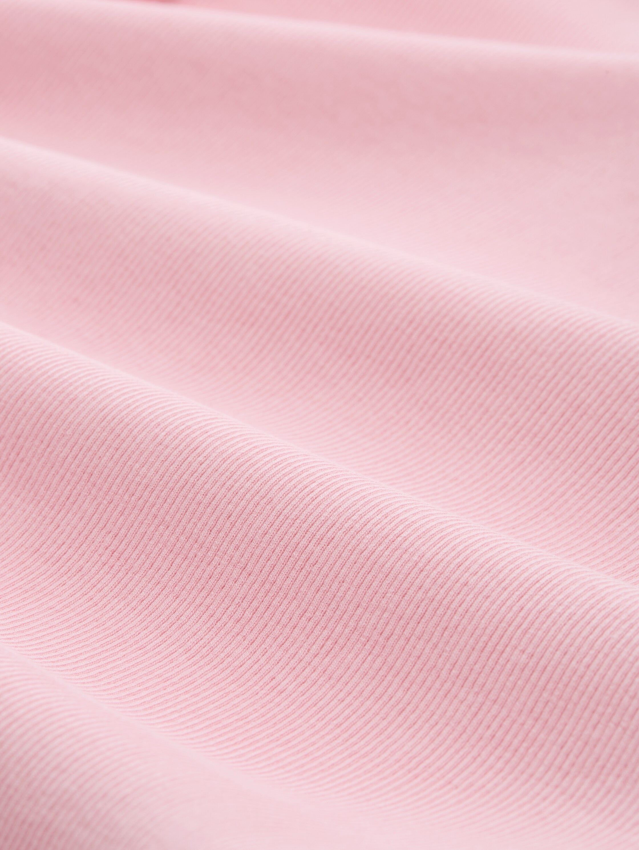 TOM TAILOR Denim T-Shirt, mit Rippstruktur