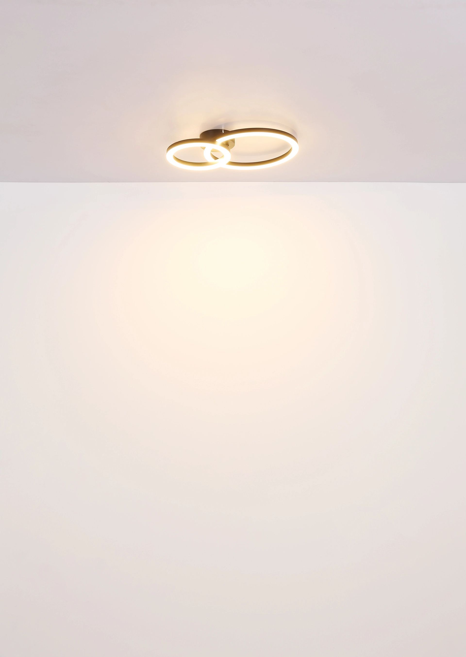 GLOBO LIGHTING LED Deckenleuchte »ADDA« LED-Modul 1 Stk. Warmweiß Deckenlampe, rund, Wohnzimmer, Schlafzimmer