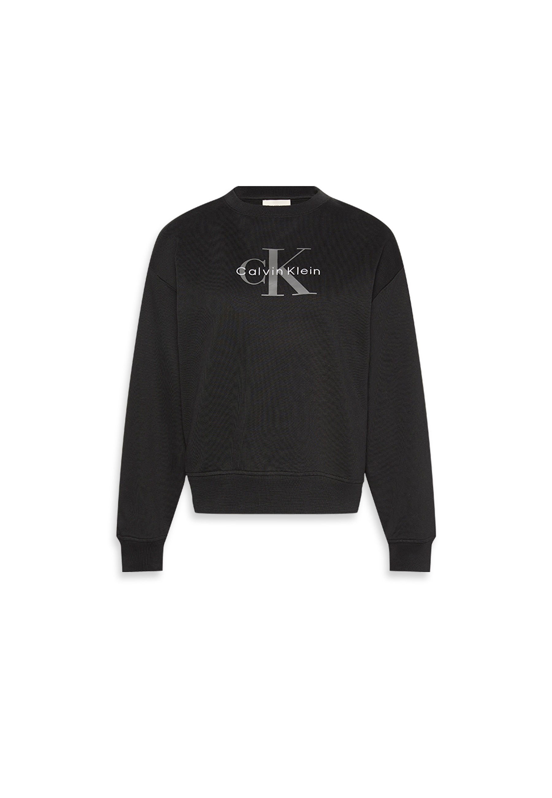 Calvin Klein Jeans Sweatshirt »LS MNLG FRNCH TRRY R«, Mit Rundhalsausschnitt