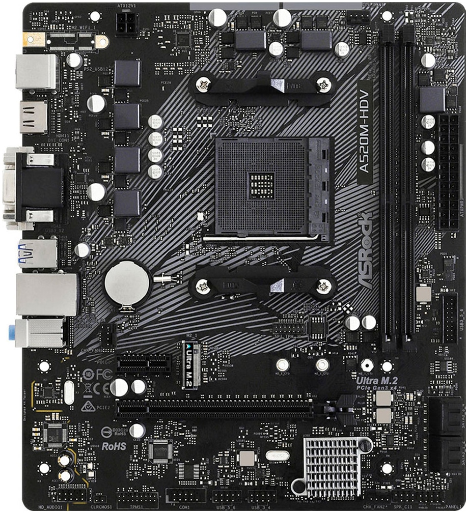 Asrock Mainboard »A520M-HDV«