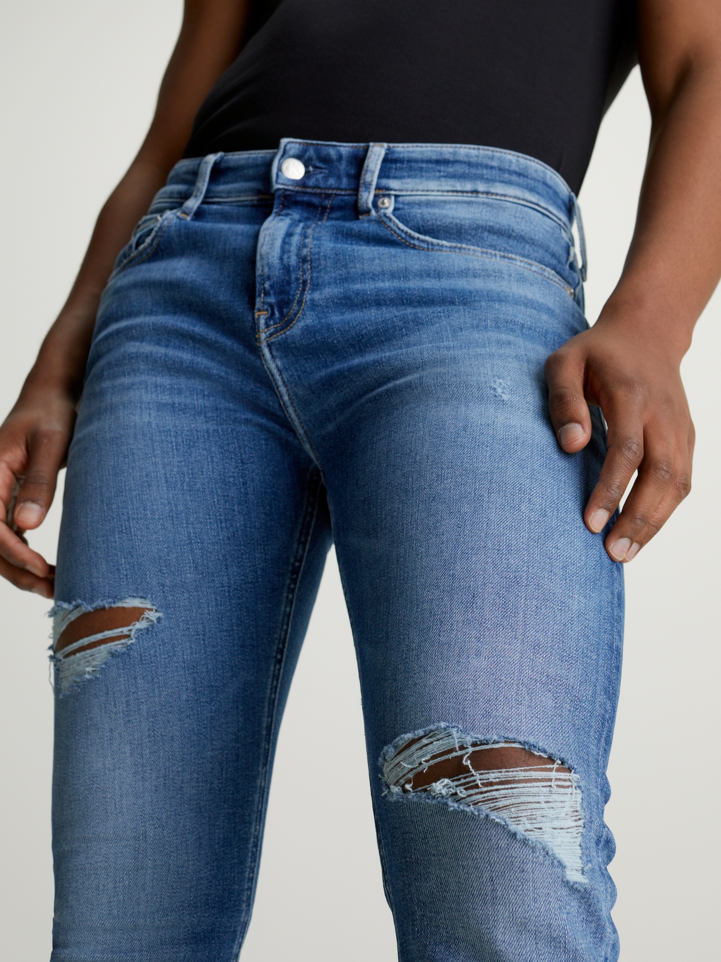 Calvin Klein Jeans Skinny-fit-Jeans »SKINNY«, in klassischer 5-Pocket-Form