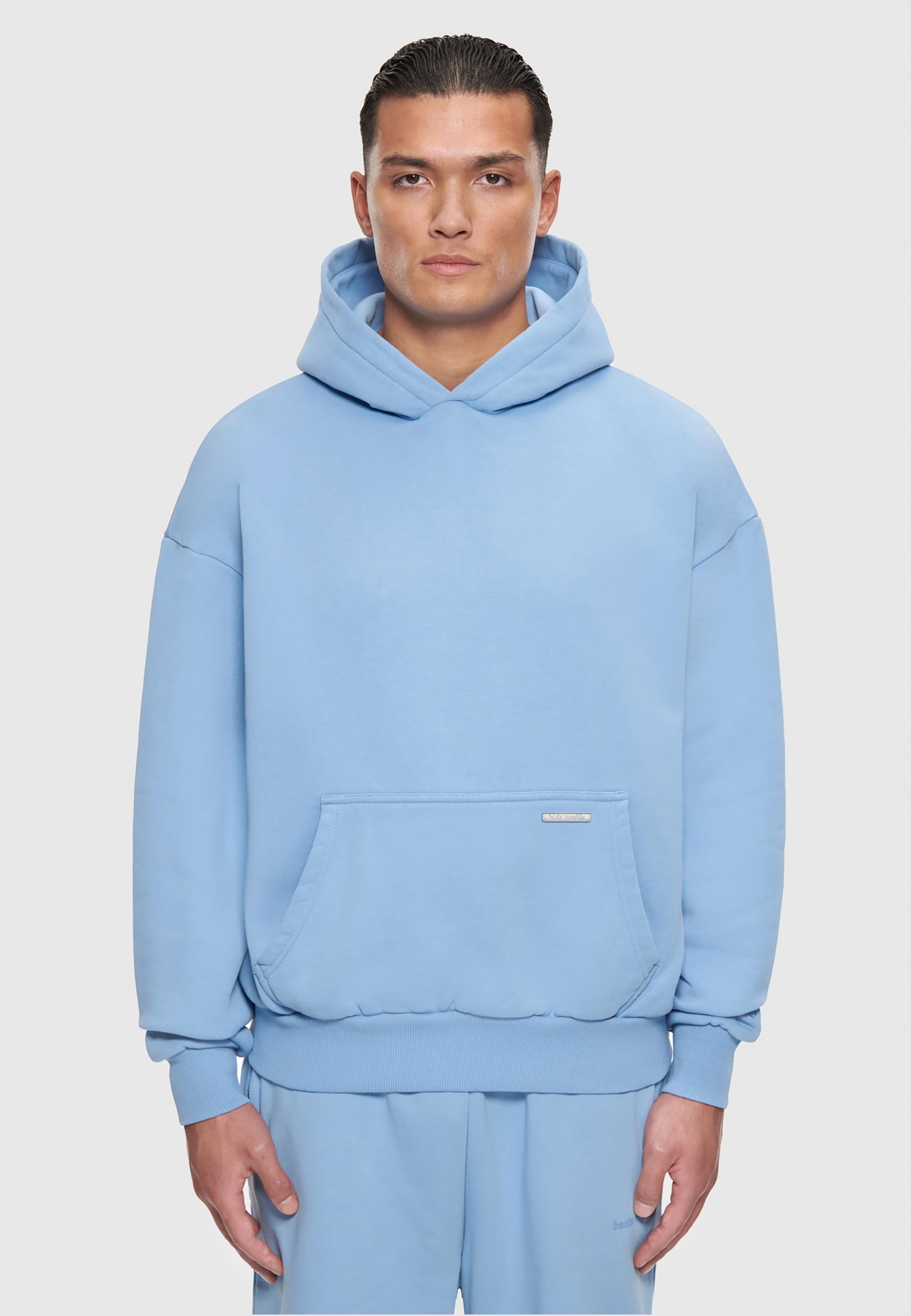 Dropsize Kapuzensweatshirt »Dropsize Herren Bazix Republiq Super Heavy Blank Hoodie«, 1 Stk.
