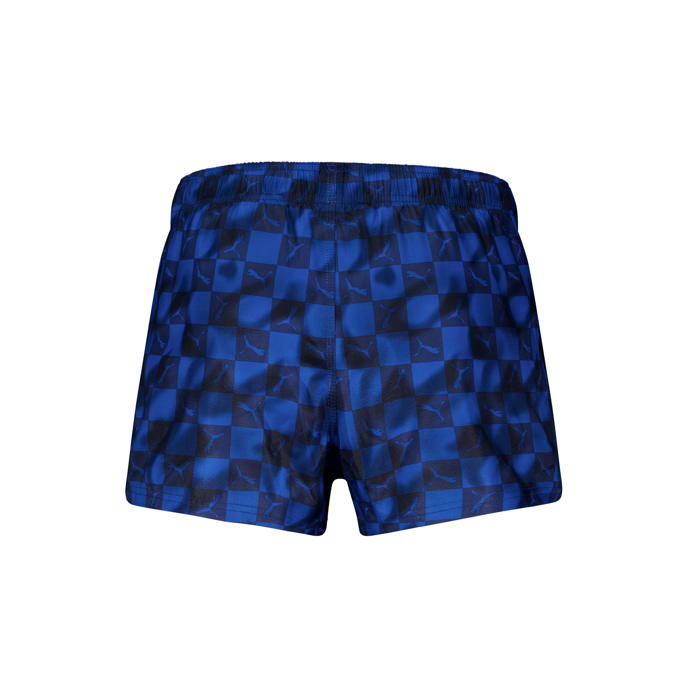 PUMA Badeshorts »PUMA SWIM MEN PRINTED CAT SHORT SHORTS« mit Gummizug und seitlichen Taschen