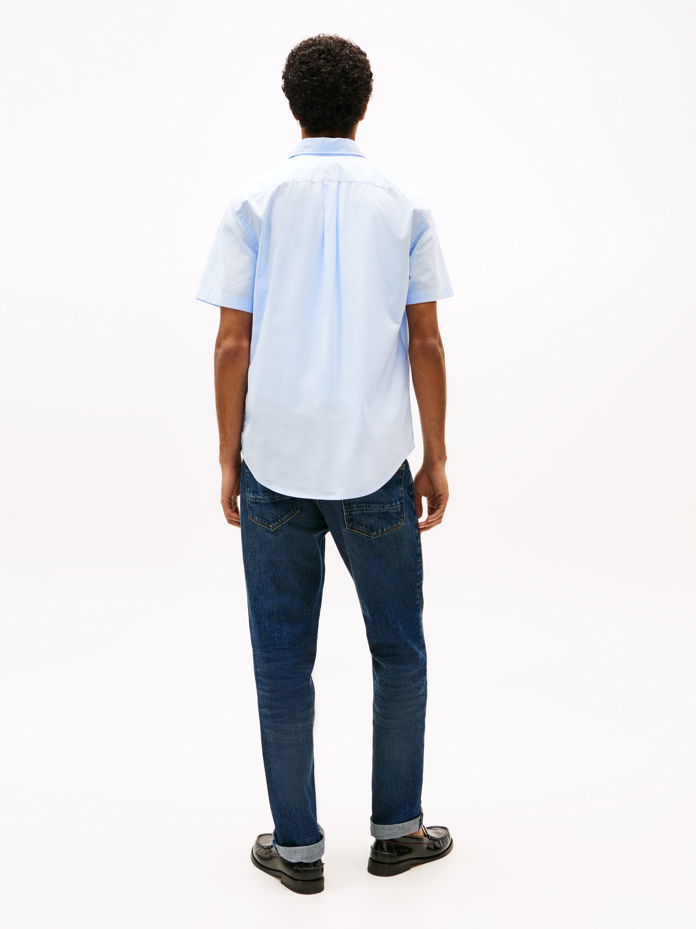 Tommy Hilfiger Kurzarmhemd »FLEX POPLIN SOLID S/S SHIRT«