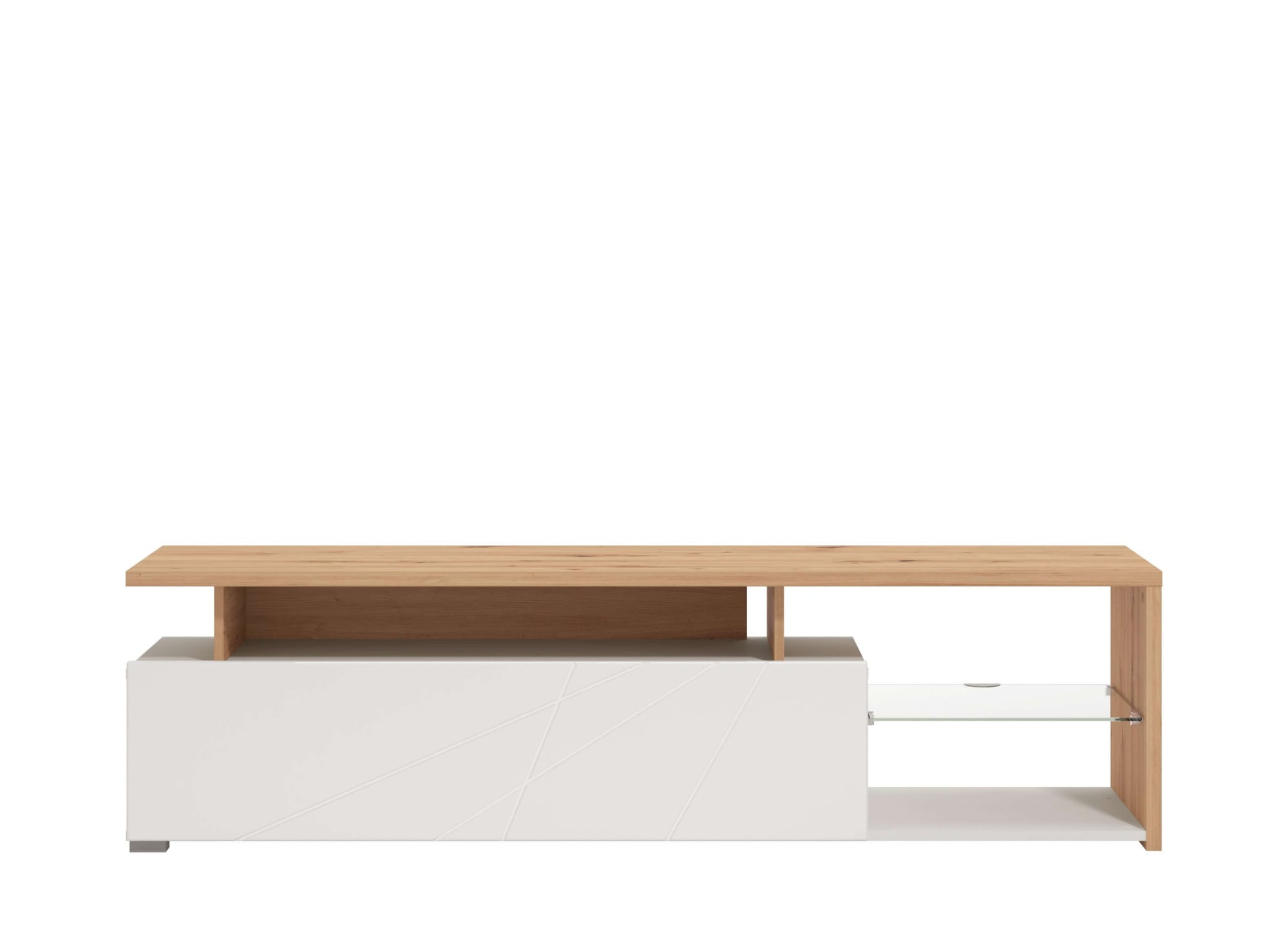 INOSIGN Lowboard »Arctic TV-Board«, TV-Kommode,Br. 170 cm, mit und ohne LED-Beleuchtung,Front mit Fräsung