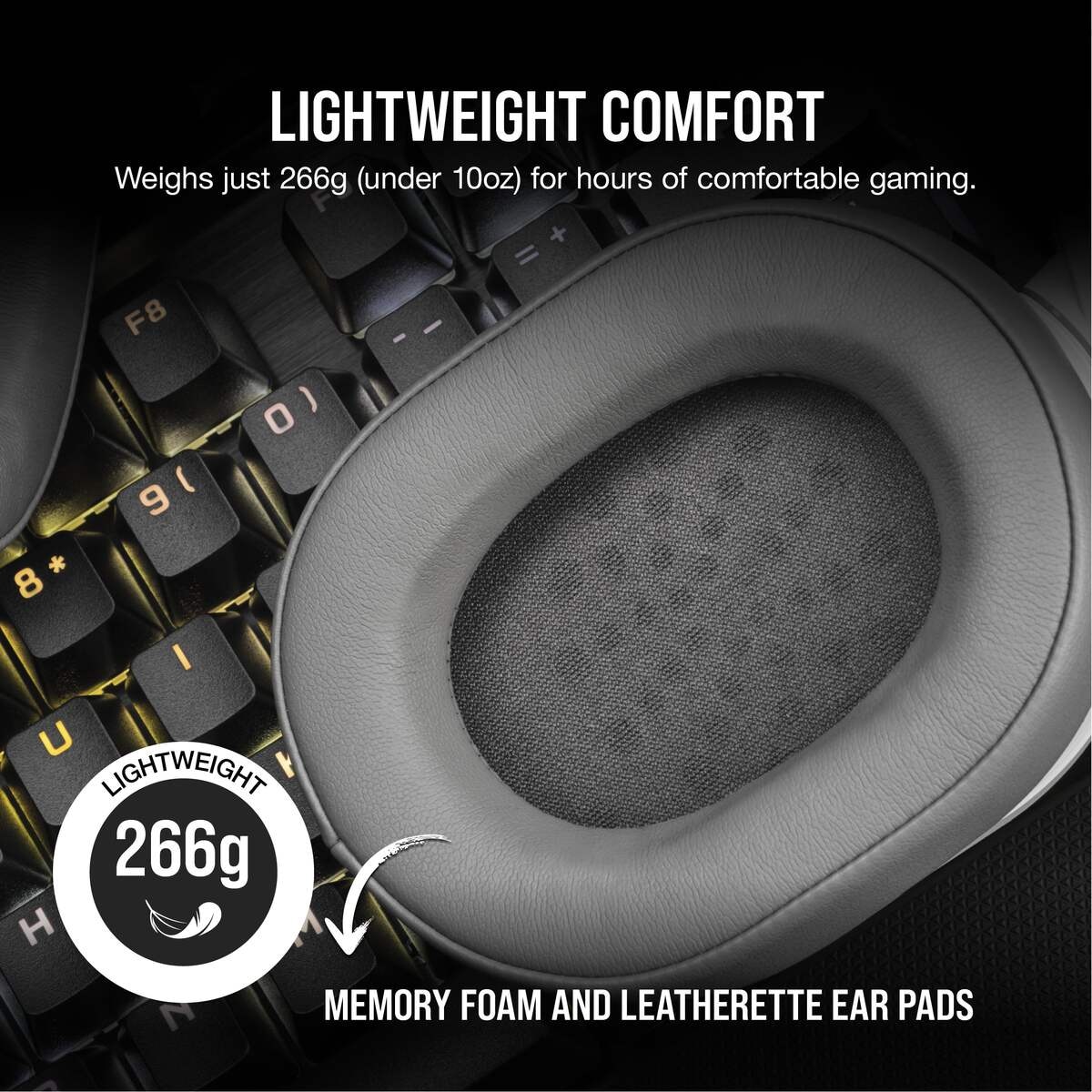 Corsair wireless Kopfhörer »CORSAIR HS55 WIRELESS White«