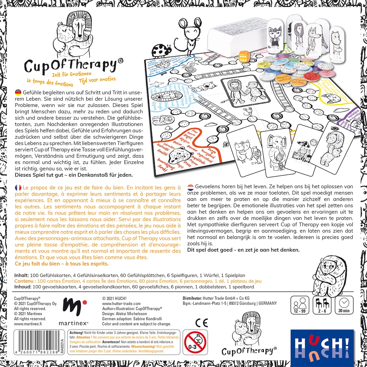 HUCH! Spiel »Cup of Therapy - Zeit für Emotionen«