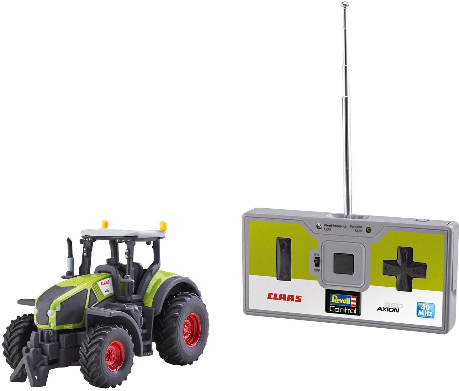 Revell® Spielzeug-Adventskalender »Revell Control, Bauernhofabenteuer mit Mini RC Traktor«, ab 6 Jahren, Claas Axion 960