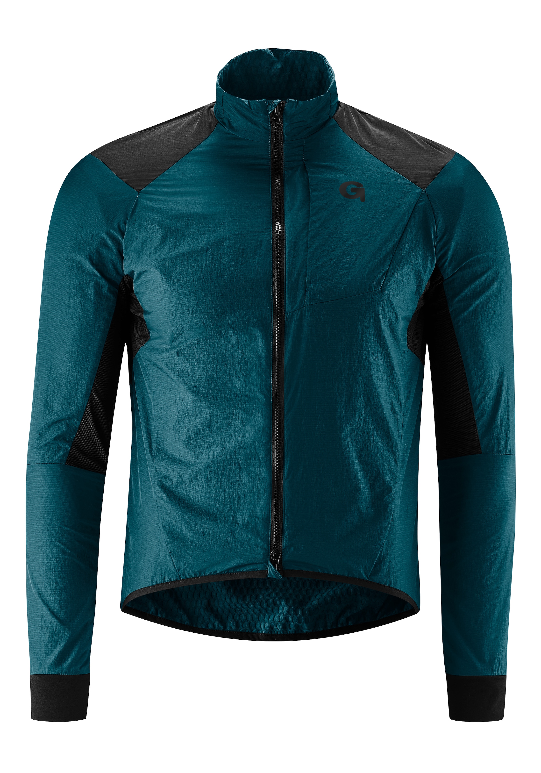 Fahrradjacke »MORISOLLO«, Radjacke aus windabweisendem Außenmaterial und...