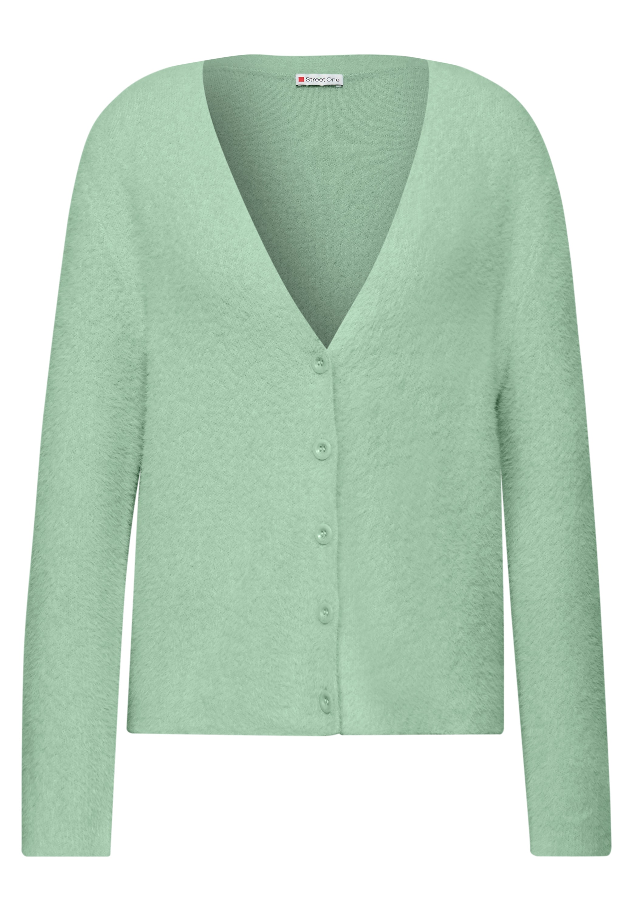 STREET ONE Cardigan, mit V-Ausschnitt