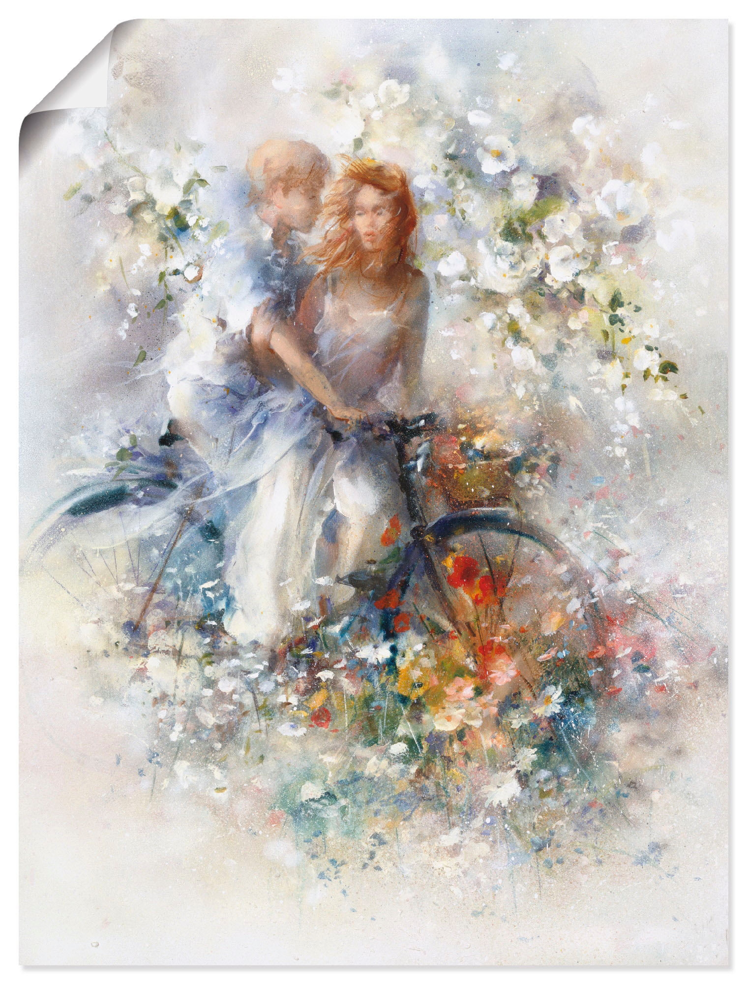 Artland Wandbild »Frühling II« Paar 1 Stk. tlg. als Leinwandbild, Poster, W günstig online kaufen