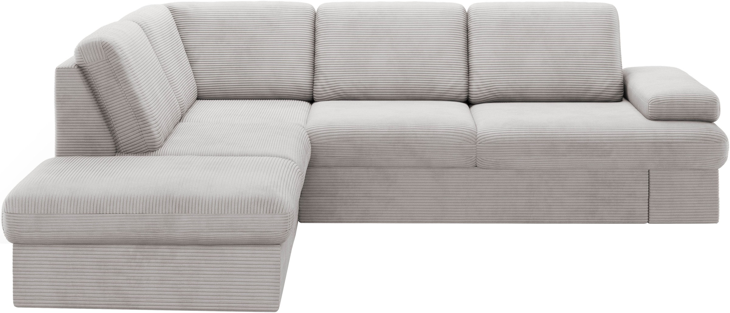 sit&more Ecksofa »Moreno L-Form, B: 238 cm« mit Armteilverstellung, optiona günstig online kaufen