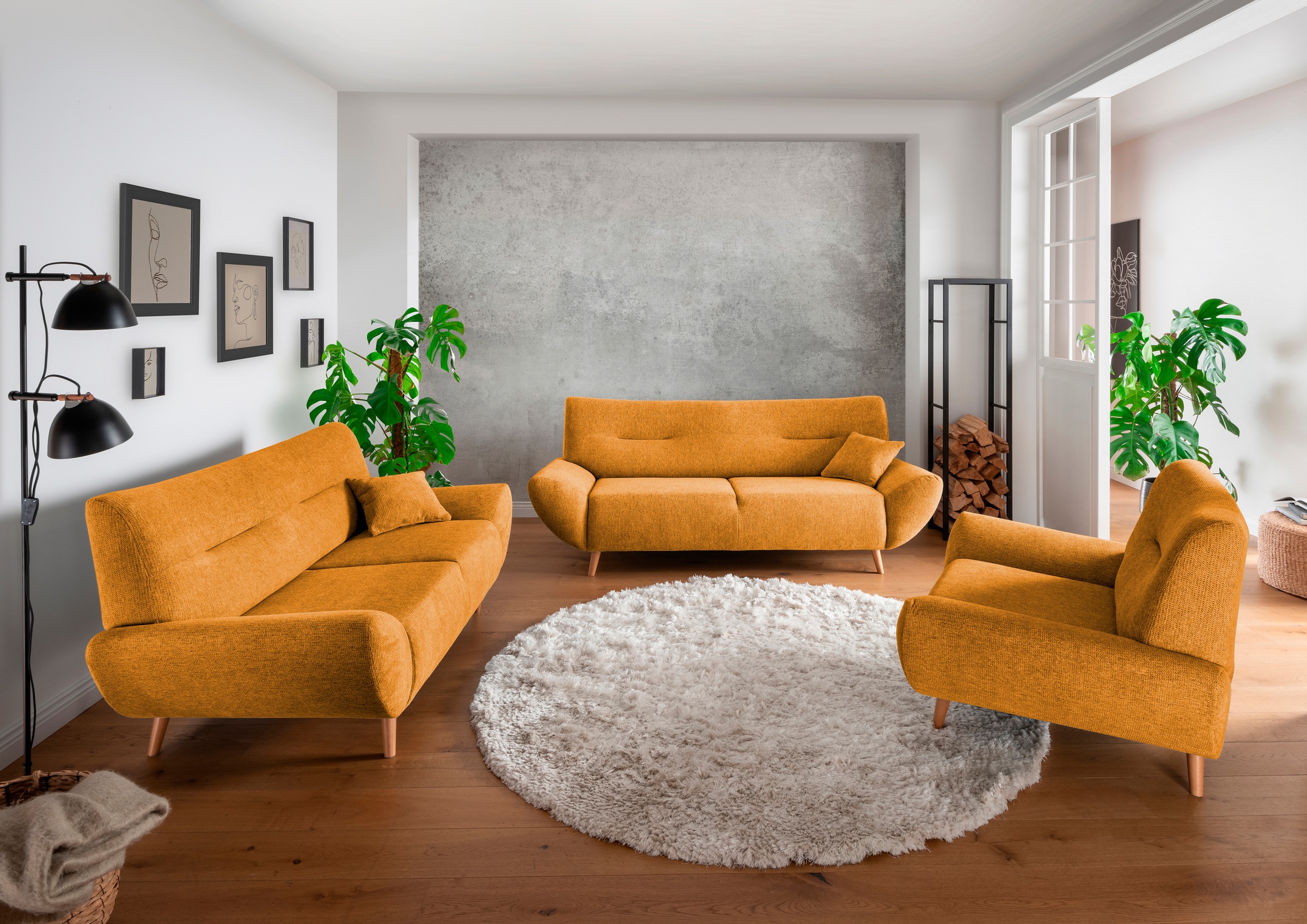 Home affaire Polstergarnitur »Drago elegant und zeitlos, komfortabel, moder günstig online kaufen