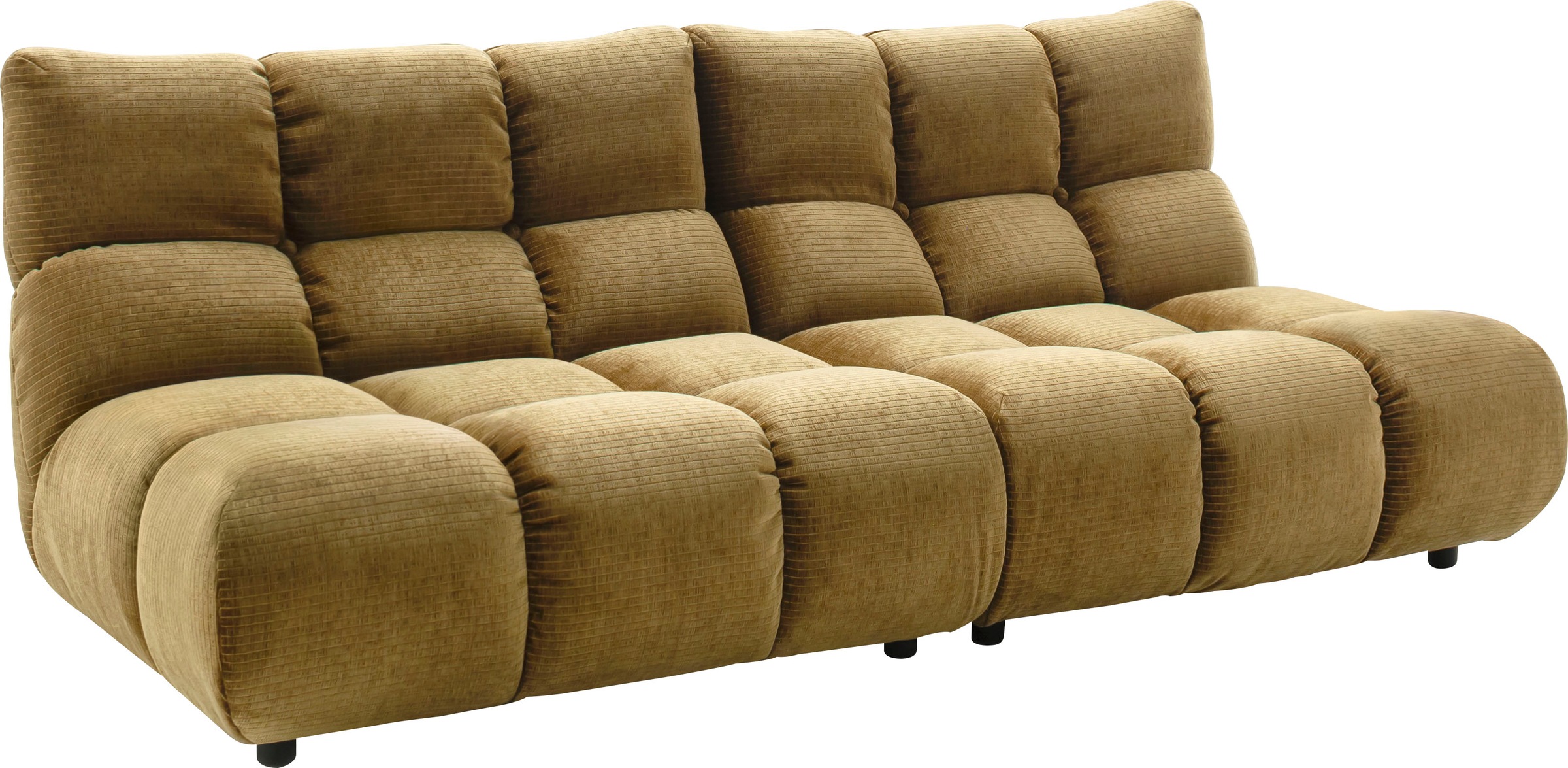 Home affaire 3-Sitzer »Cozy Bubble, mit eleganter Steppung, Breite 220cm« günstig online kaufen