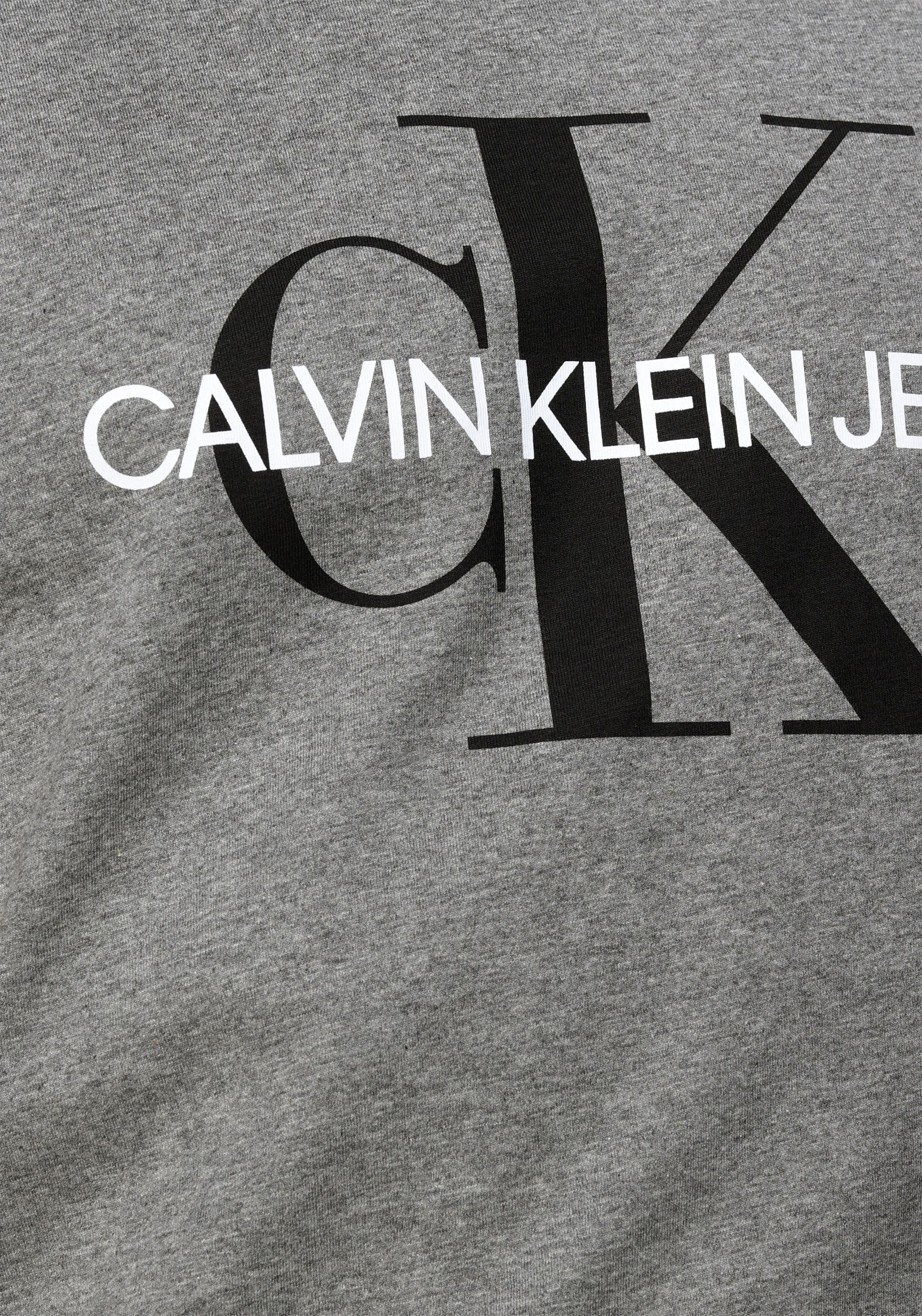 Calvin Klein Jeans T-Shirt »ICONIC MONOGRAM SLIM TEE«, mit großem CK-Print