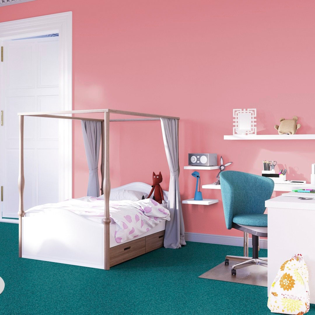 Vorwerk Teppichboden »Passion 1005 (Luco), Schlinge - meliert, Made in Germany«, rechteckig, 6 mm Höhe, Wohnzimmer, Schlafzimmer, Kinderzimmer, Breite 400/500 cm