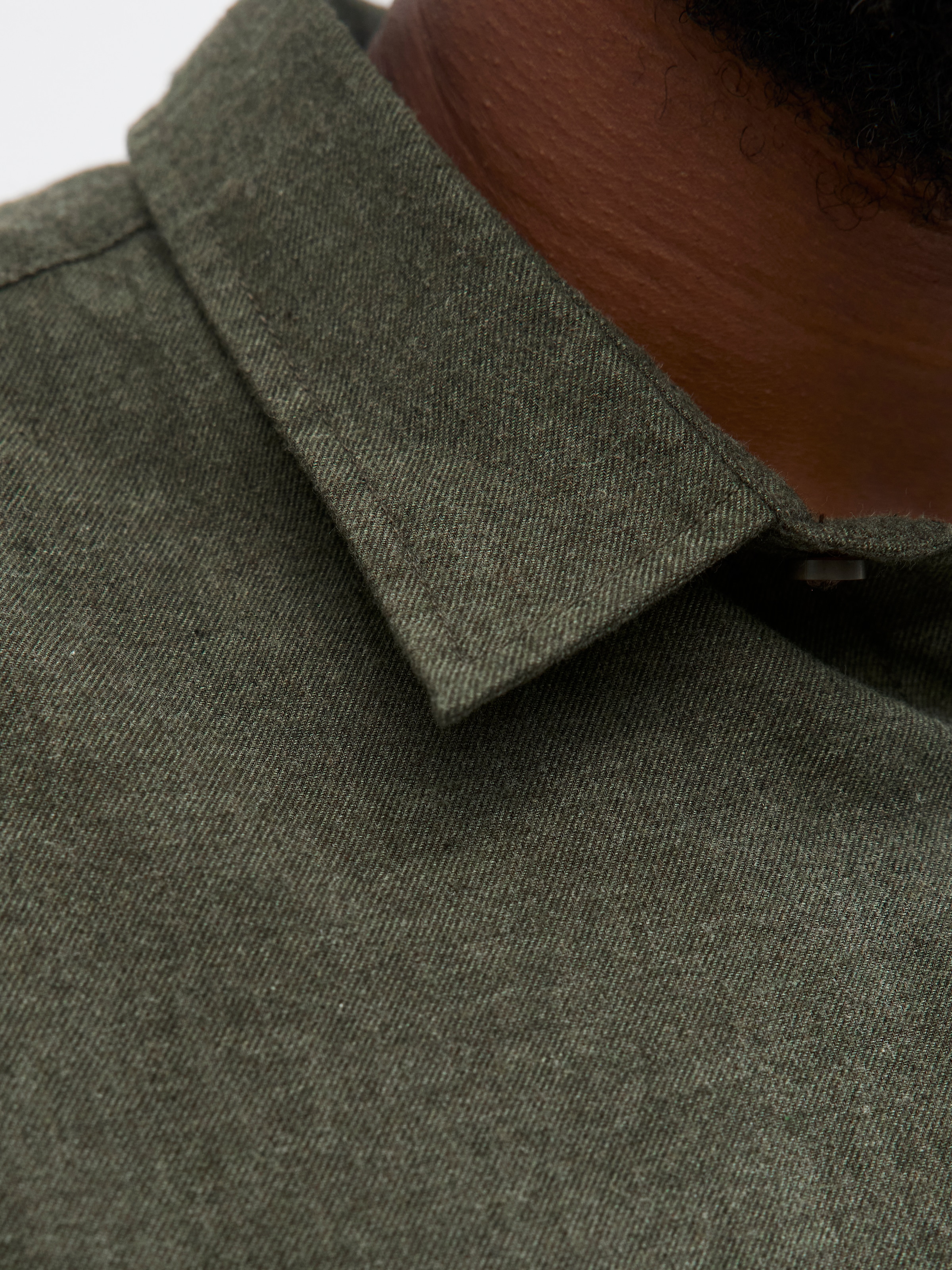 Jack & Jones PlusSize Langarmhemd »JJECLASSIC MELANGE SHIRT L/S SN PLS«