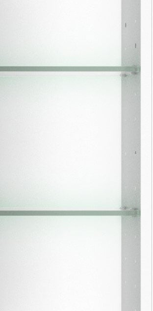 HELD MÖBEL Spiegelschrank »Trento«, Breite jetzt mit 80 LED-Beleuchtung 3D-Effekt, %Sale Inklusive cm, im Spiegeltüren