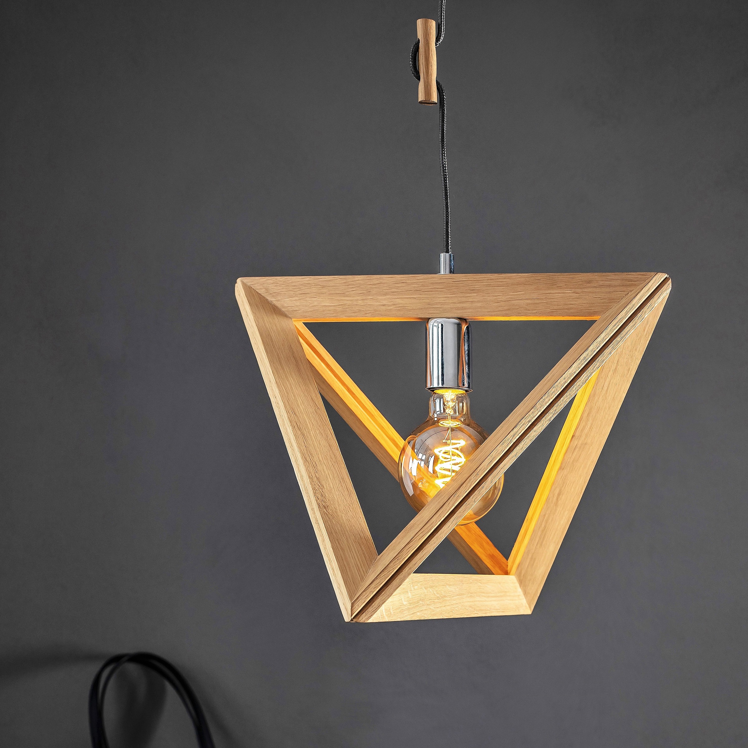 SPOT Light Pendelleuchte »TRIGONON«, 1 flammig, Leuchtmittel E27   Leuchtmi günstig online kaufen