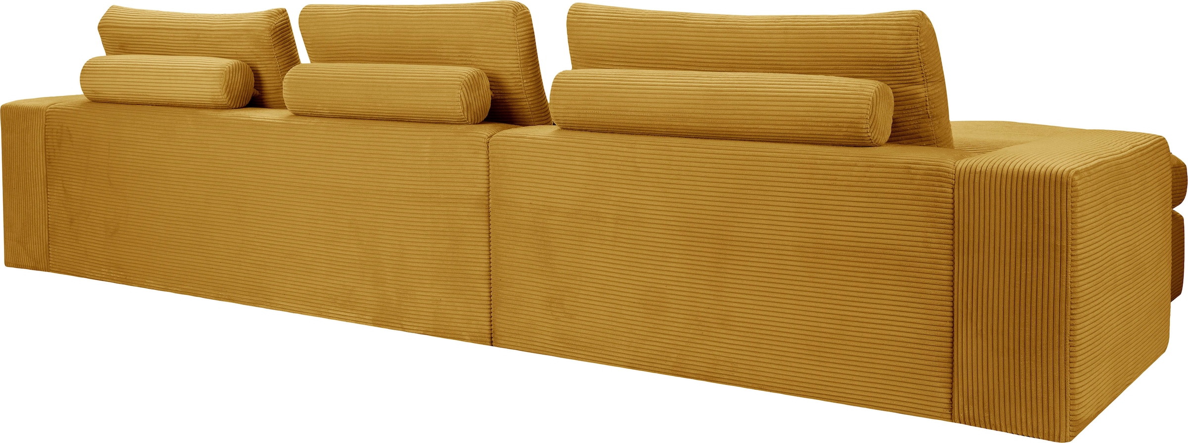 alina Ecksofa »Sandy«, mit Recamiere, in modernem Cordstoff
