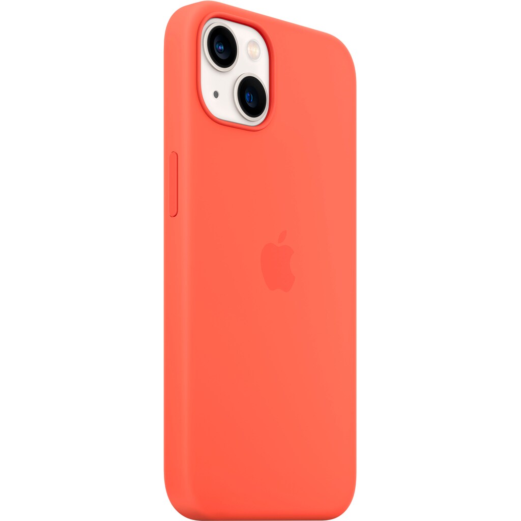 Apple Handyhülle »iPhone 13 Silicone Case with MagSafe – Nectarine«, 15,5 cm (6,1 Zoll)
