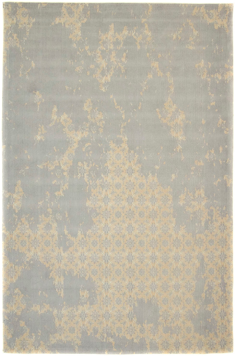 morgenland Teppich »VINTAGE COMET«, rechteckig, 6 mm Höhe, Kurzflor, Viskose, Shabby, Wohnzimmer