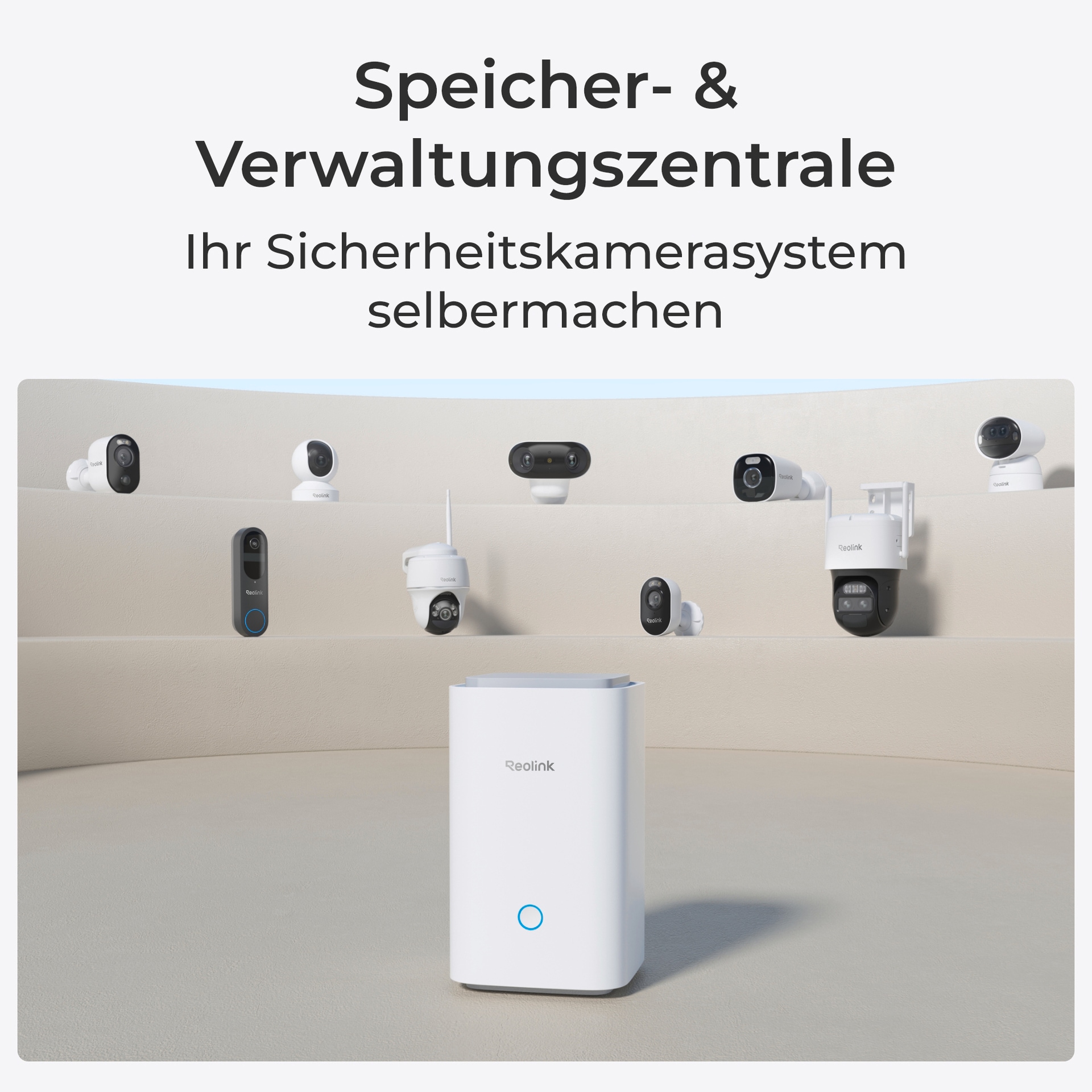 Reolink Überwachungskamera »Hub 1 + Argus Series B730 + Solarpanel«, Außenbereich