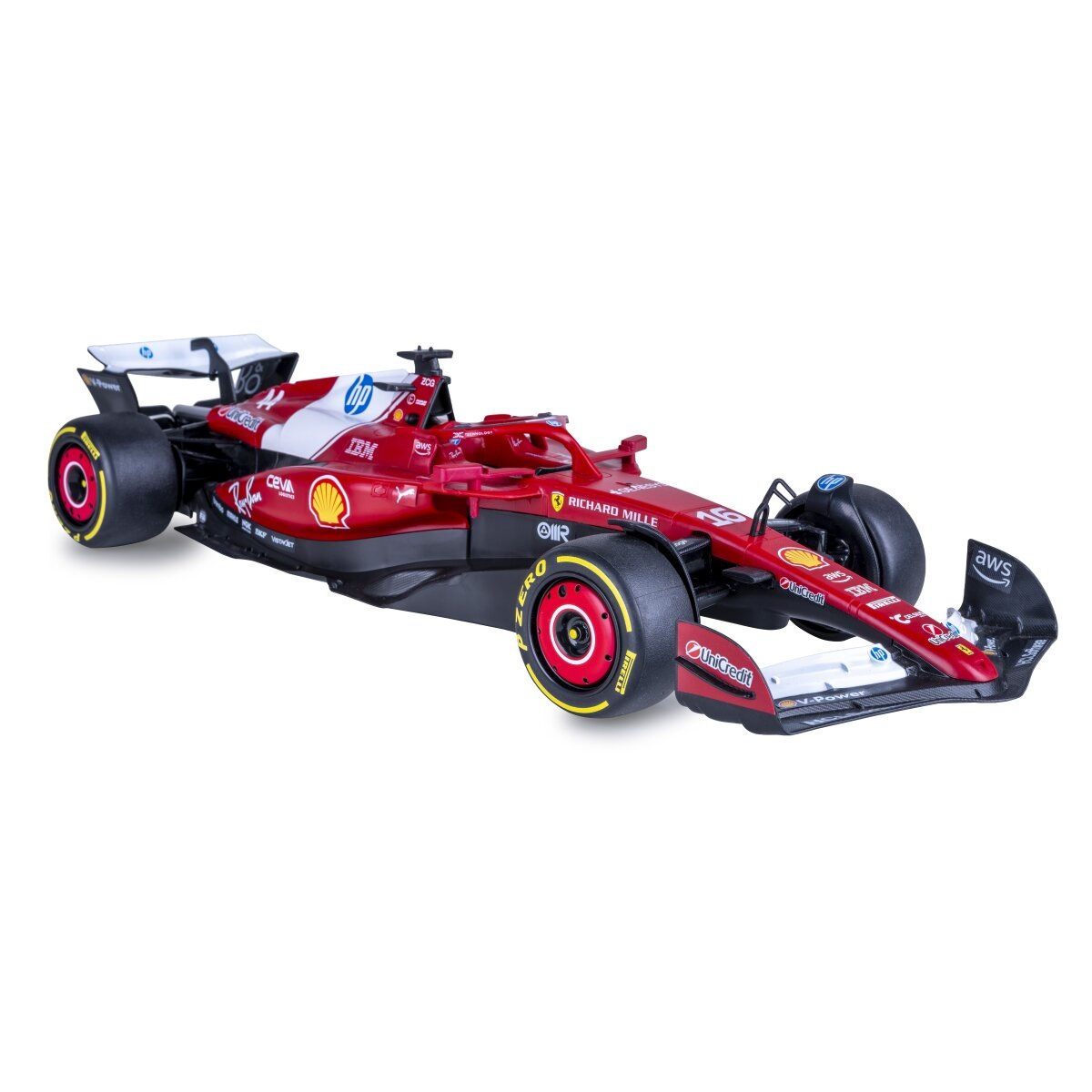 Jamara RC-Auto »Ferrari SF-25 1:12 rot 2,4GHz«
