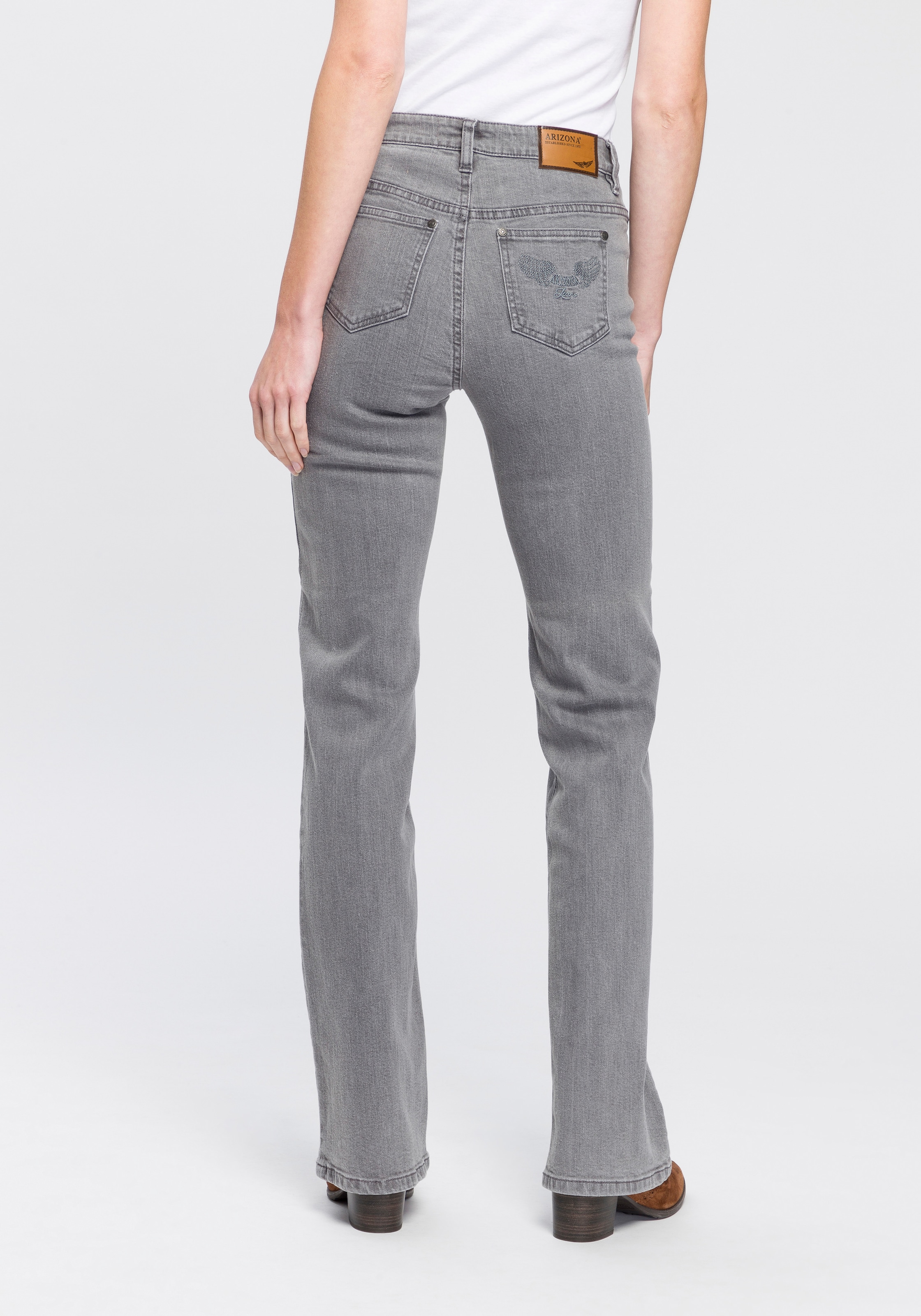 Arizona Bootcut-Jeans Waist »Comfort-Fit«, bestellen im Online-Shop High