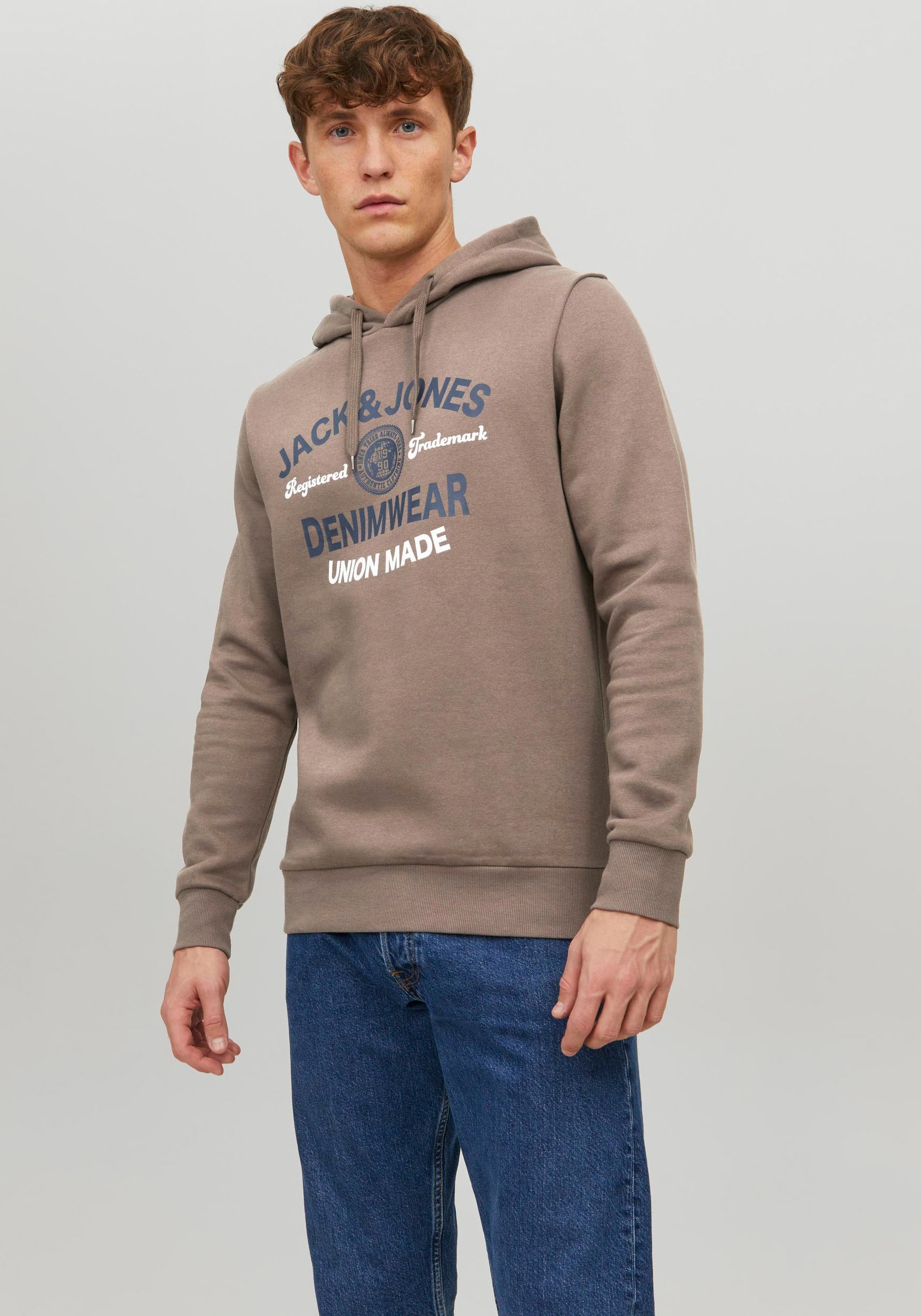 Jack & Jones Kapuzensweatshirt »LOGO SWEAT HOOD«