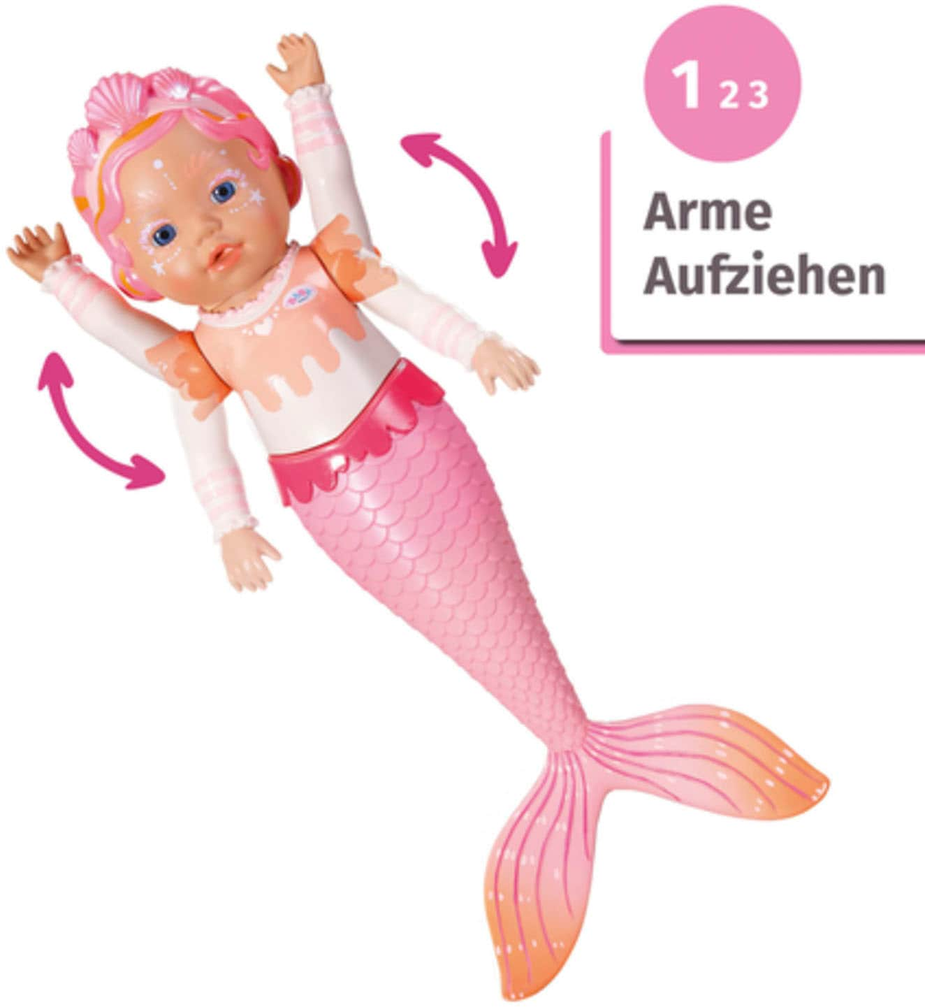 Baby Born Meerjungfrauenpuppe »My First Mermaid, 37 cm«