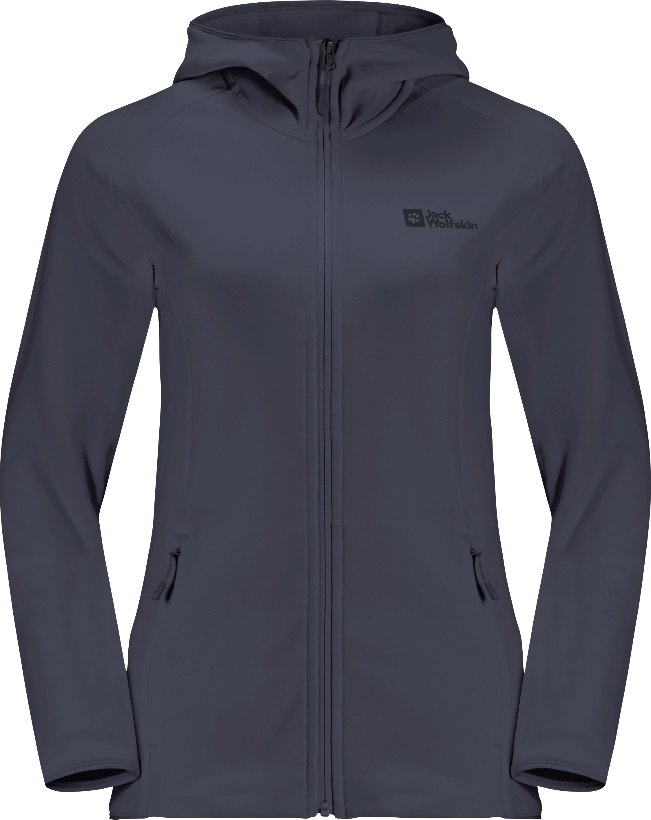 Jack Wolfskin Fleecejacke »BAISELBERG HOODED FZ W« mit Kapuze