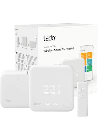 Tado Heizkörperthermostat »Starter Kit - Smartes Thermostat V3+ (Funk) für Heizthermen« kaufen