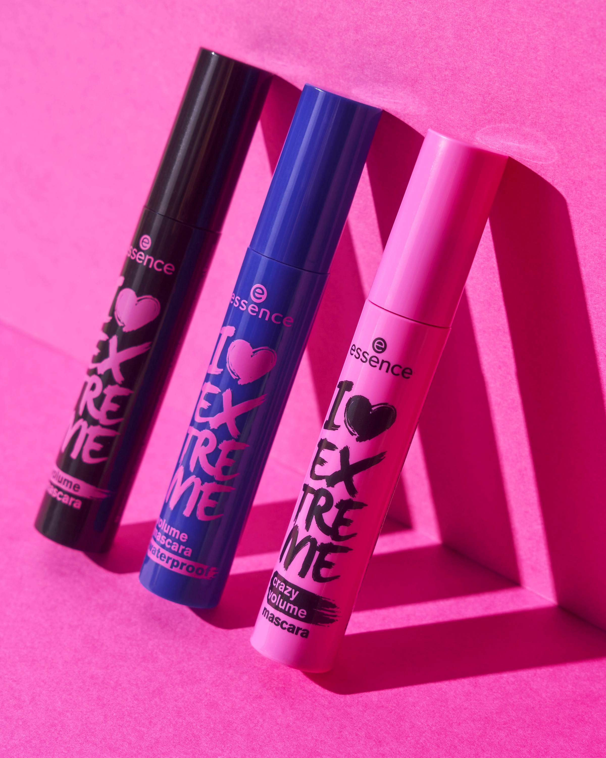 Essence Mascara »I LOVE EXTREME crazy volume mascara«, (Set, 3 tlg.)