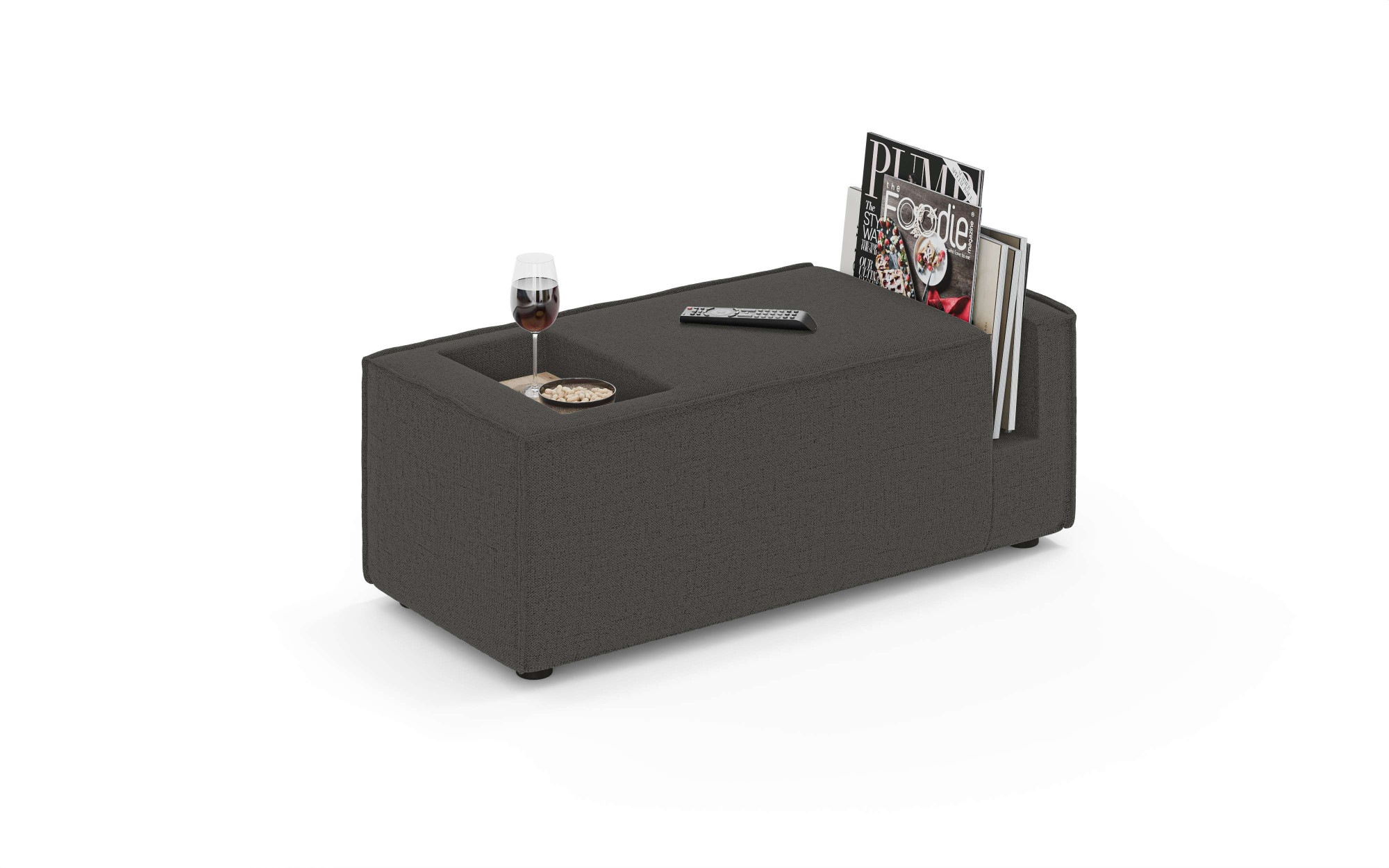 INOSIGN Sofaelement »HAILY Tisch für das Modulsofa, Maße B/T/H: 45/100/37 c günstig online kaufen
