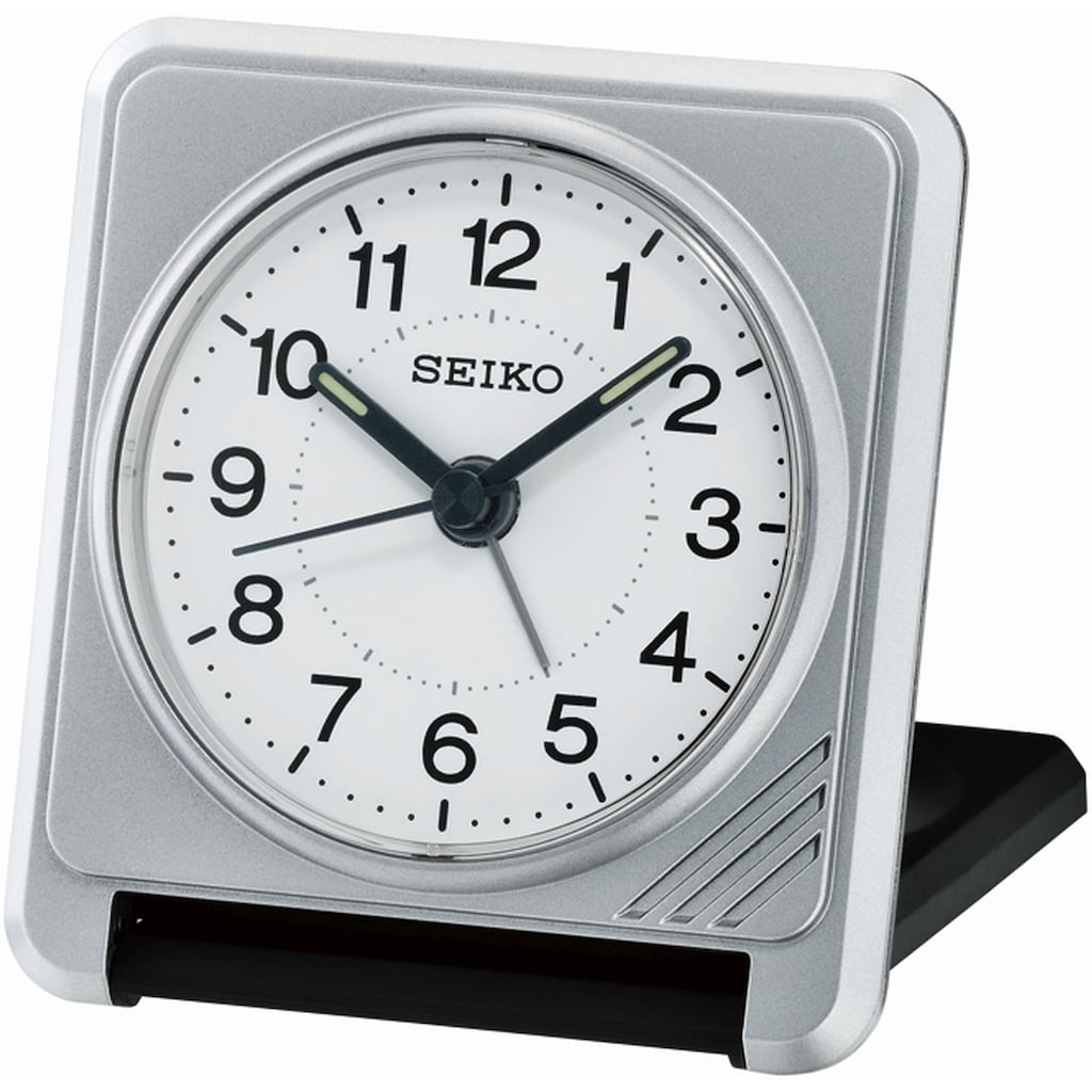 Seiko Reisewecker »QHT015S«, Wecker, Piepalarm