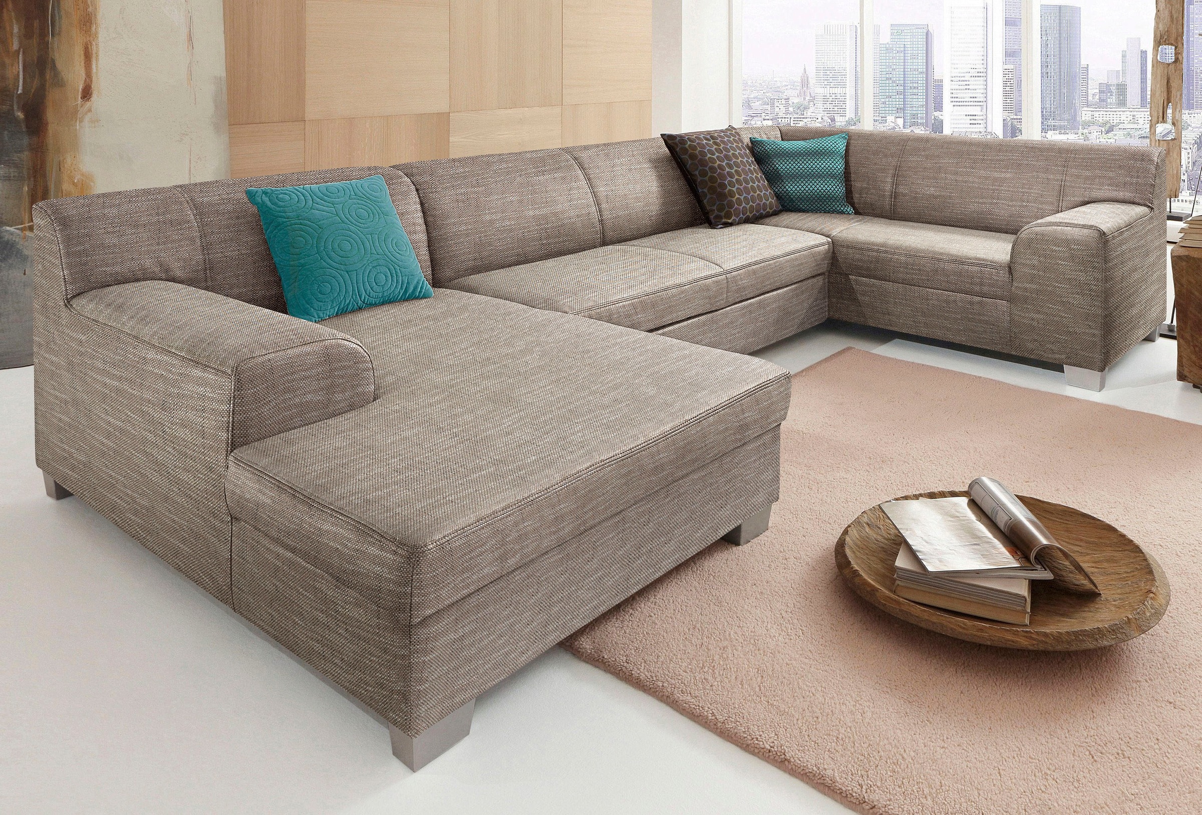 DOMO collection Wohnlandschaft »Amando in vielen Bezugsvarianten, auch in L günstig online kaufen