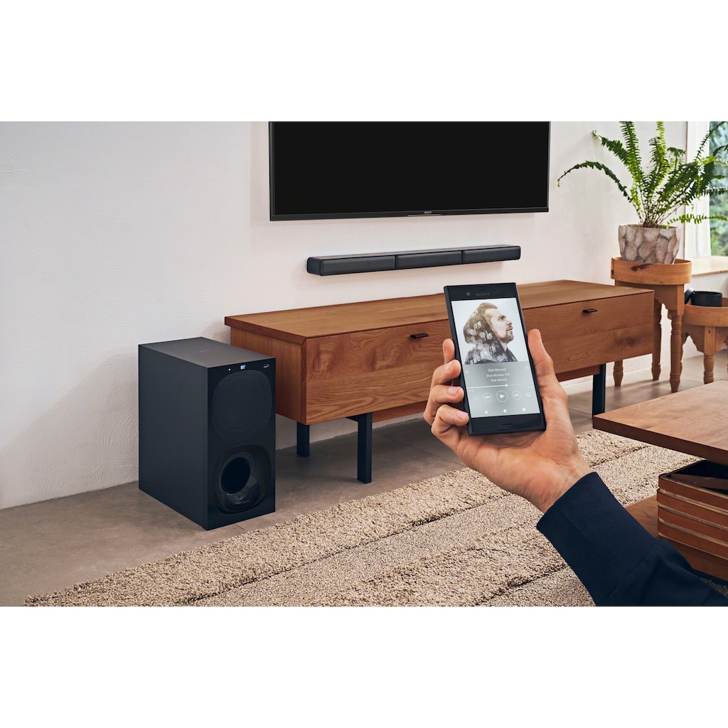 Sony Soundbar »HT-S40R Kanal-«, inkl. kabelgebundenem Subwoofer, kabellosen Rear-Lautsprechern